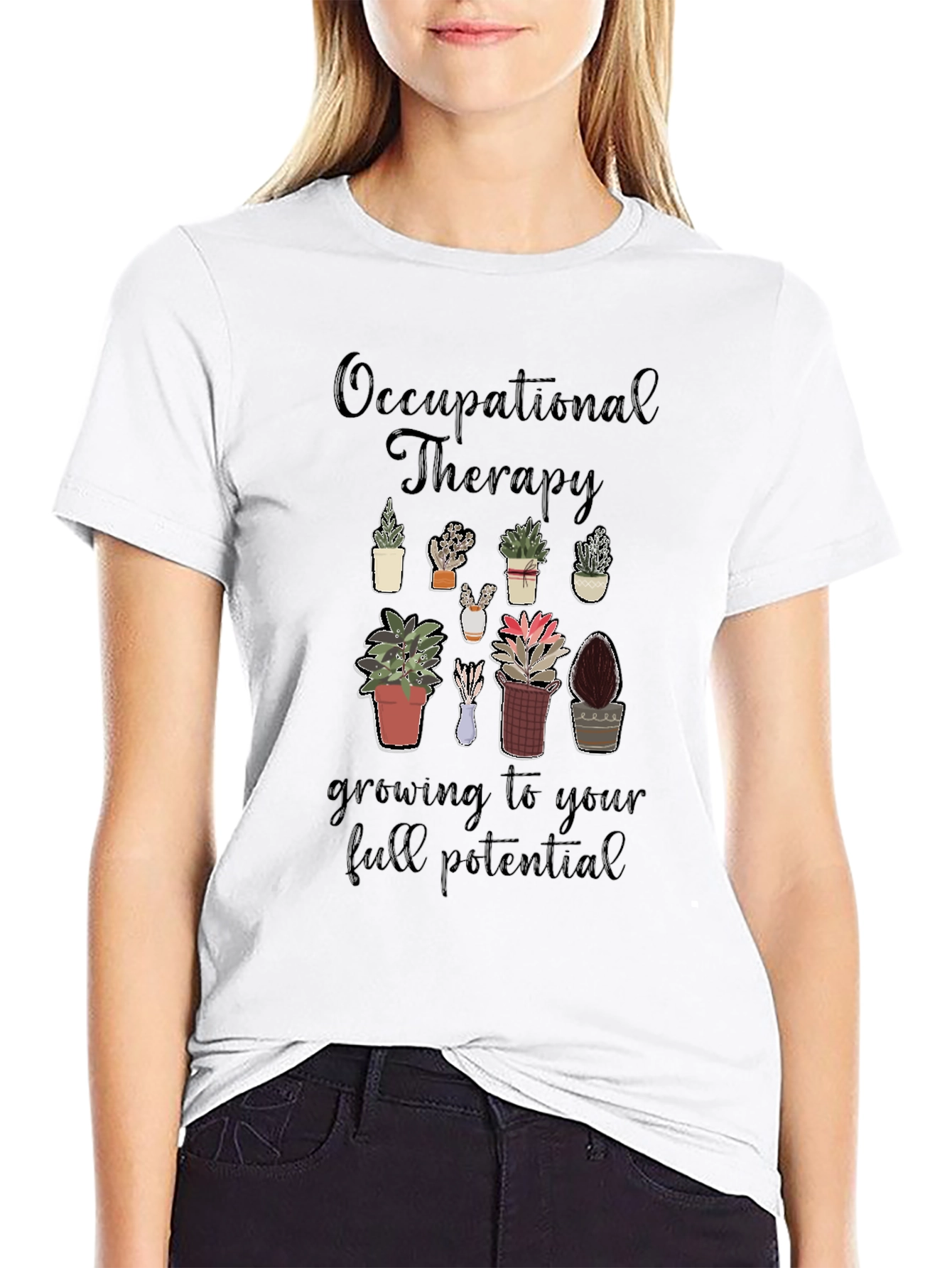 Occupational Therapy Plant Lover T-Shirt