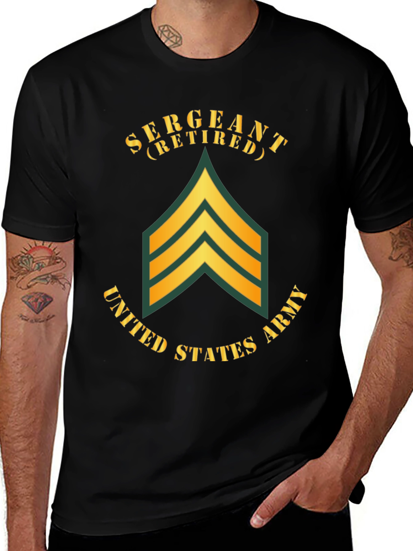 Retired Sergeant U.S. Army Graphic Tee
