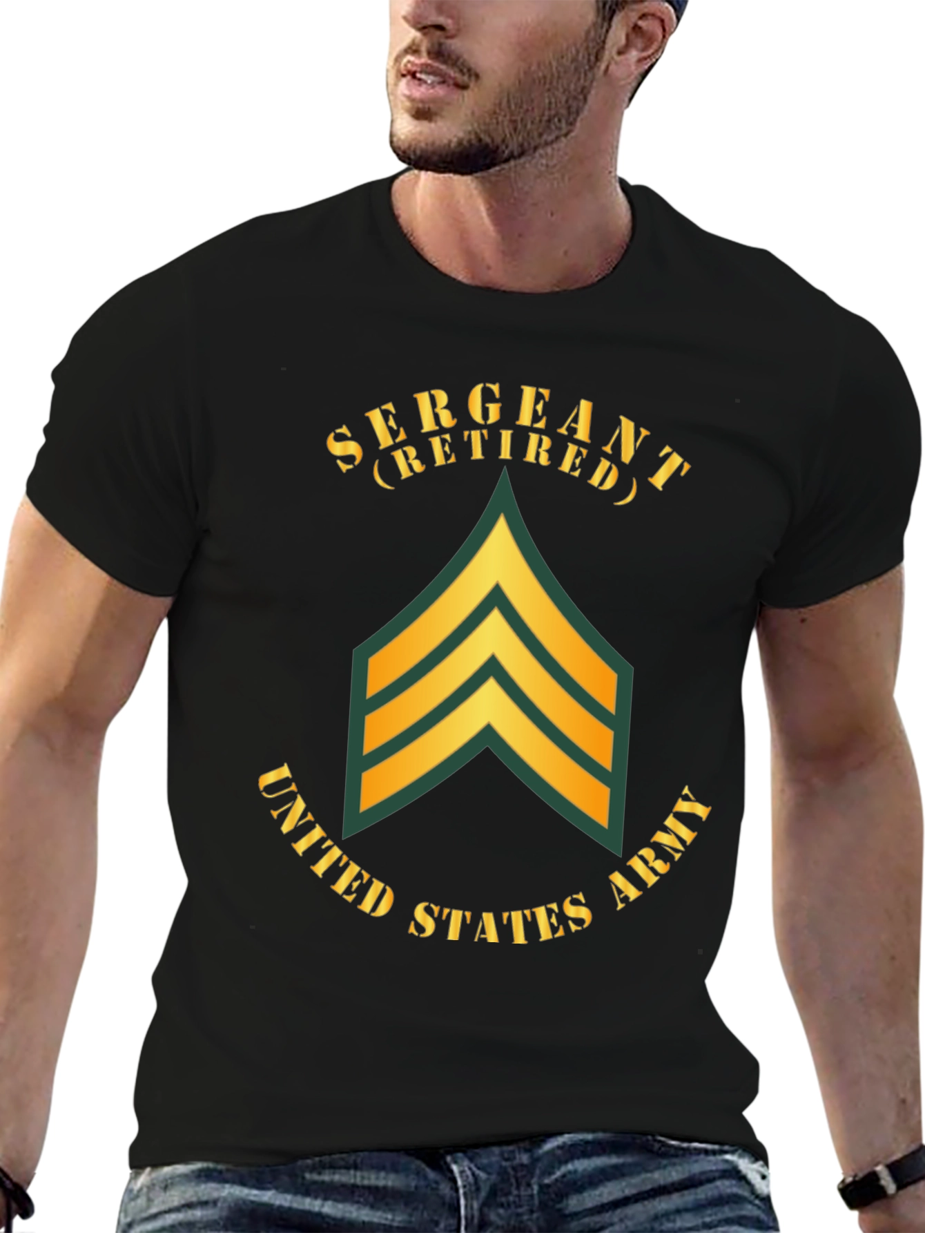 Retired Sergeant U.S. Army Graphic Tee