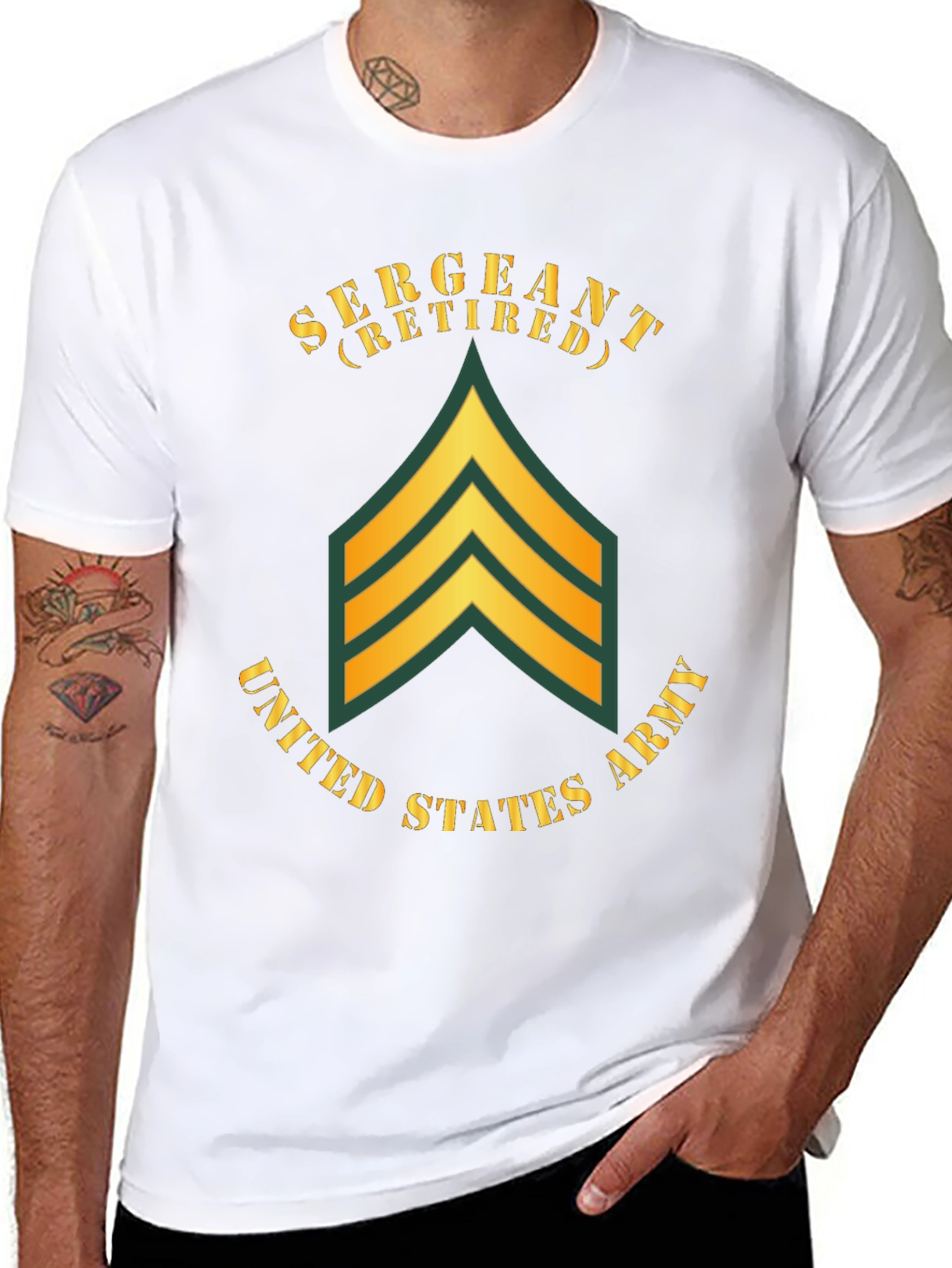 Retired Sergeant U.S. Army Graphic Tee