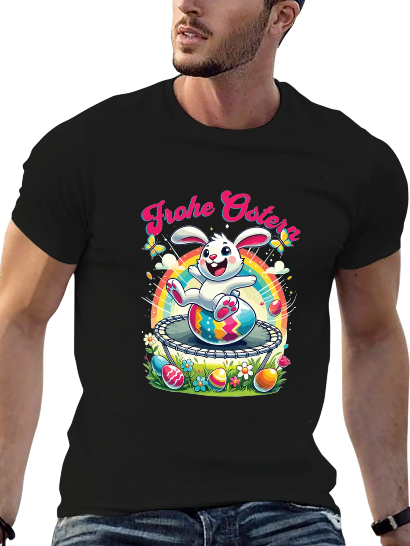 Festive Easter Bunny T-Shirt