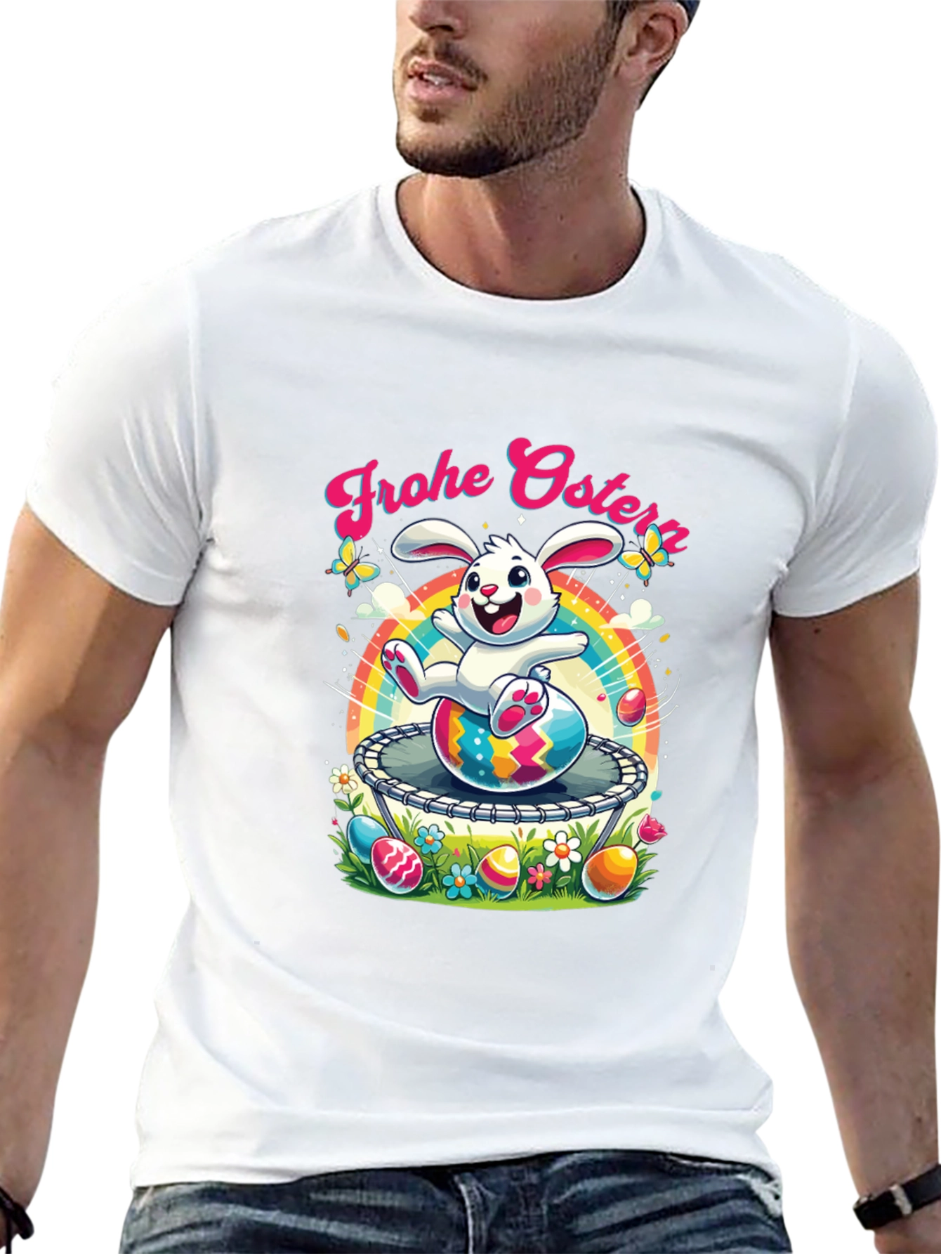 Festive Easter Bunny T-Shirt