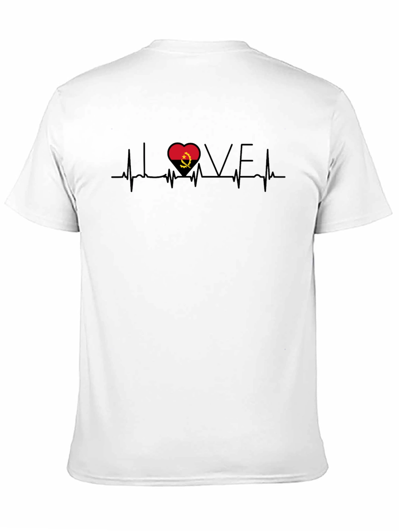 Angola Heartbeat Love T-Shirt