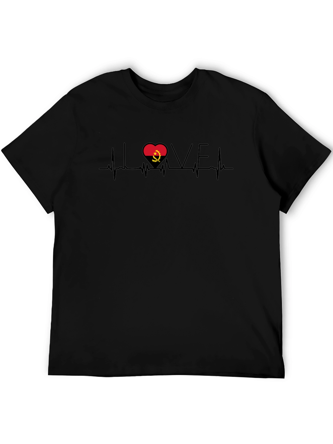 Angola Heartbeat Love T-Shirt