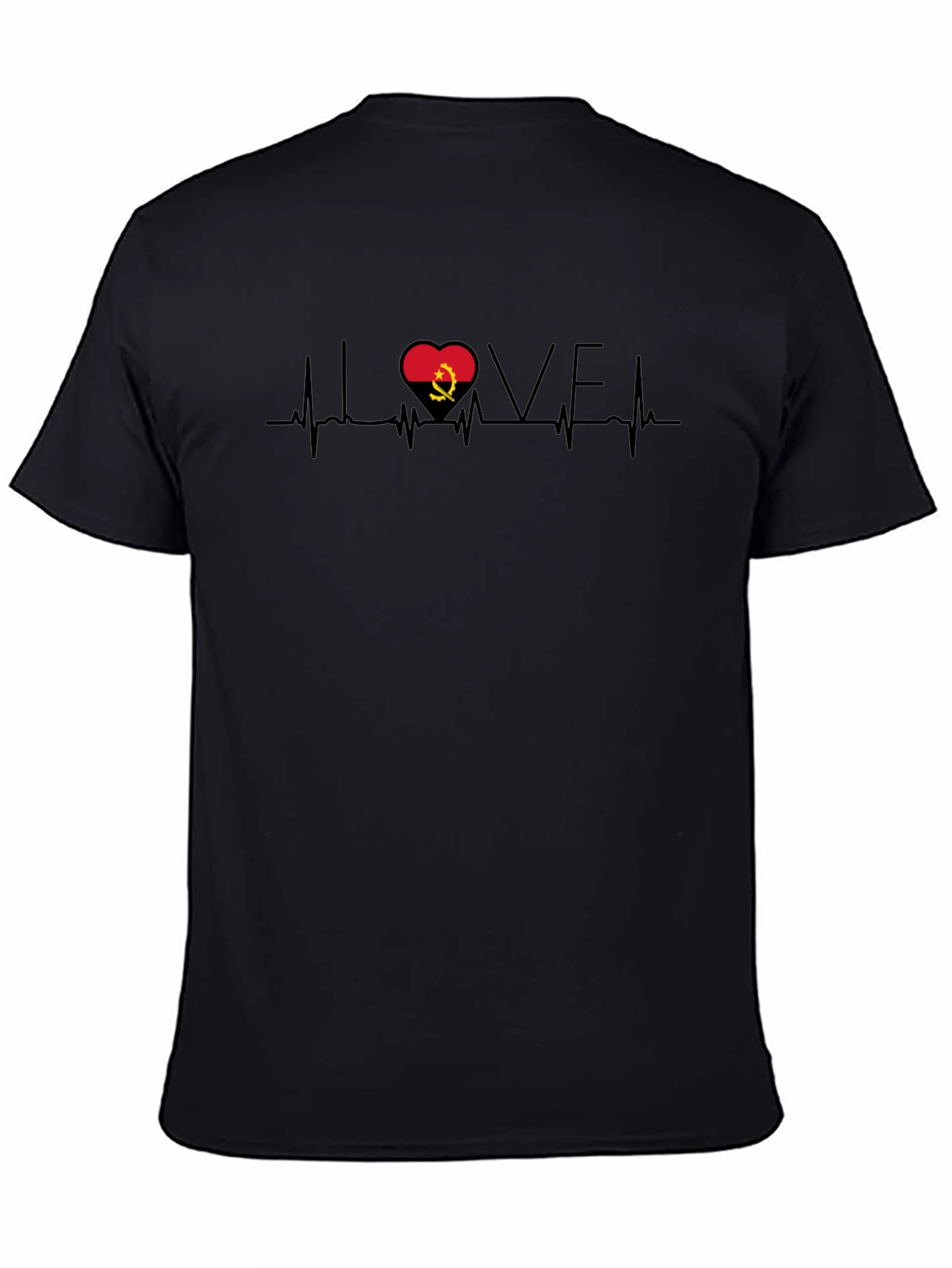 Angola Heartbeat Love T-Shirt