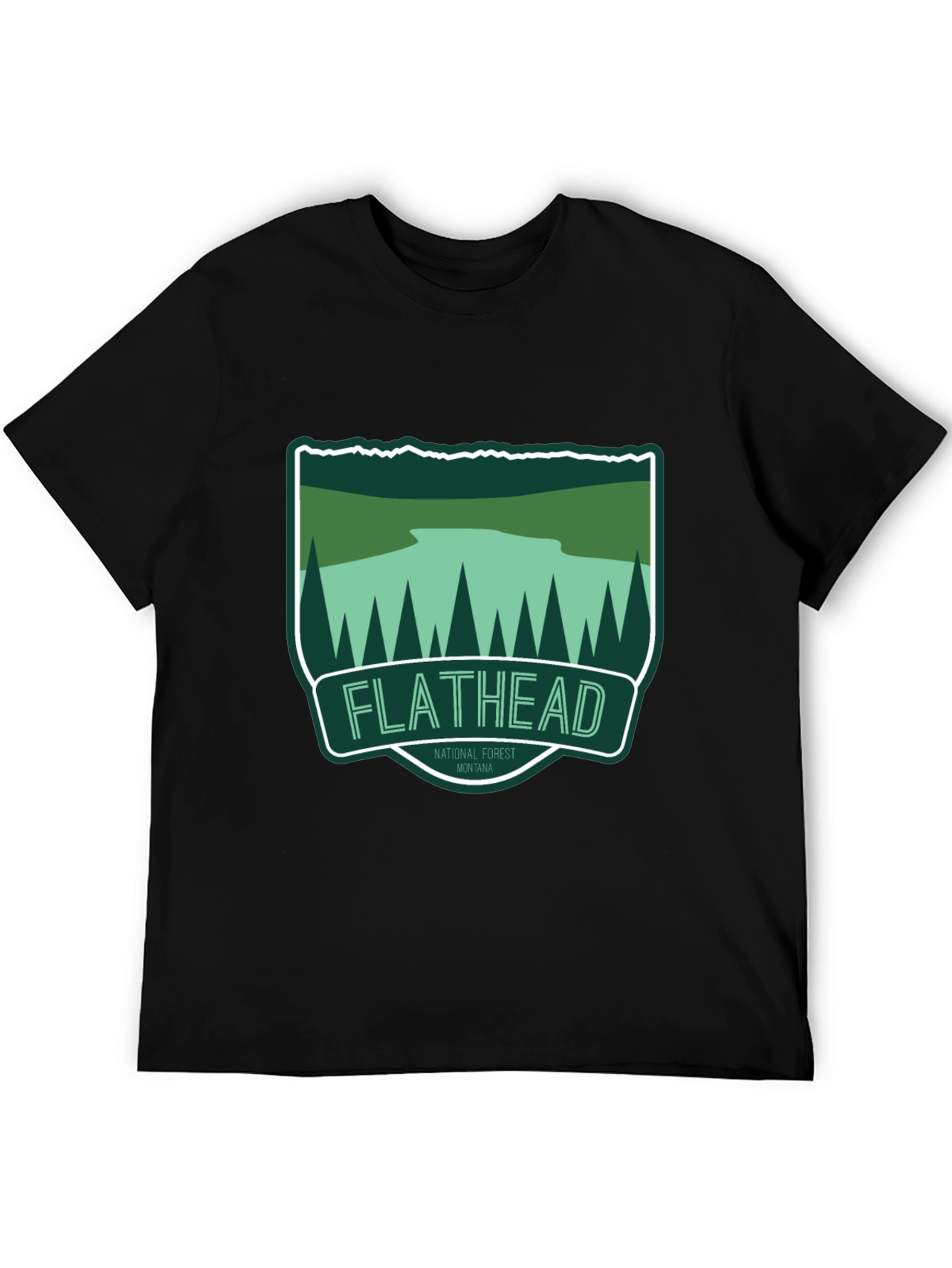 Flathead National Forest Montana T-Shirt