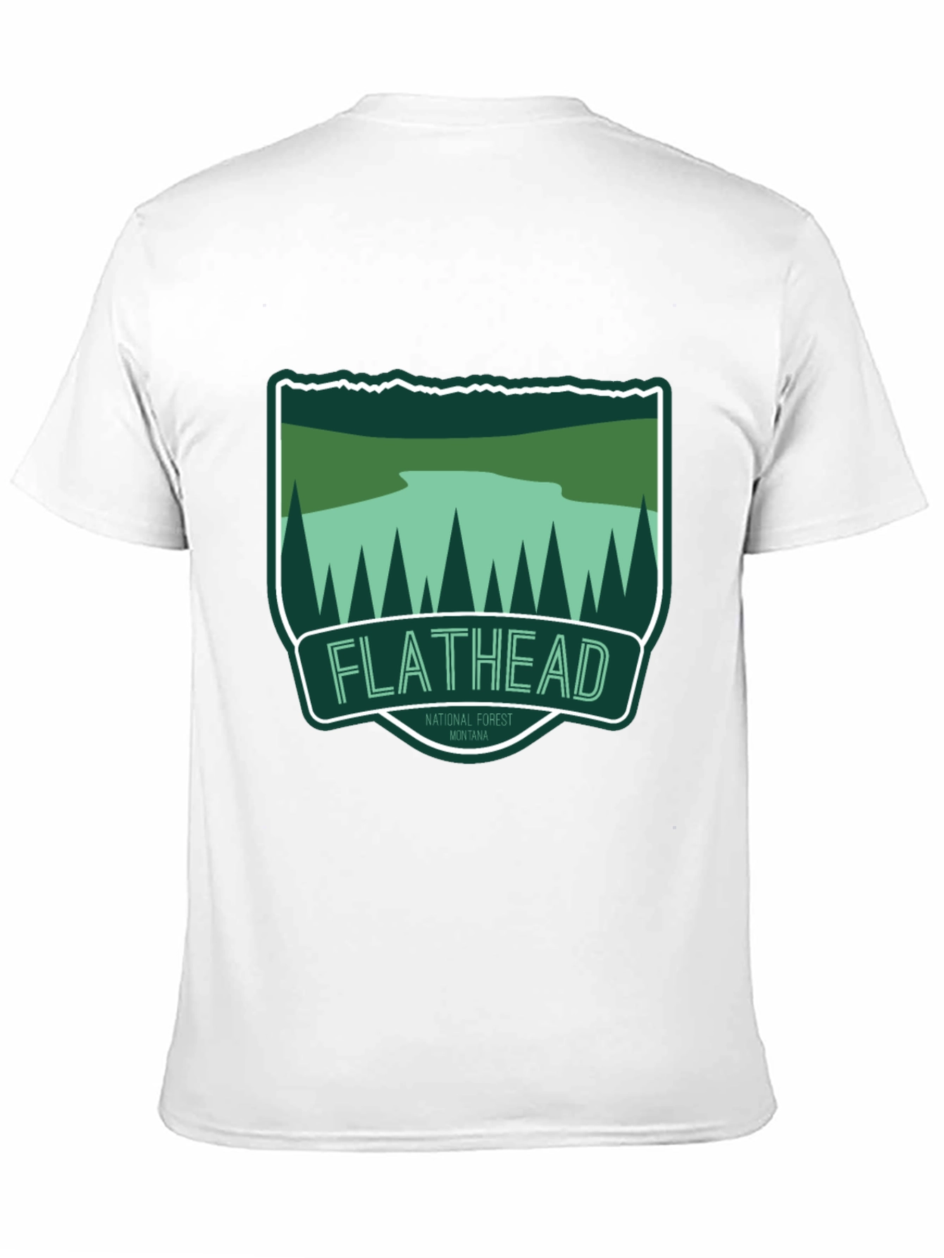 Flathead National Forest Montana T-Shirt
