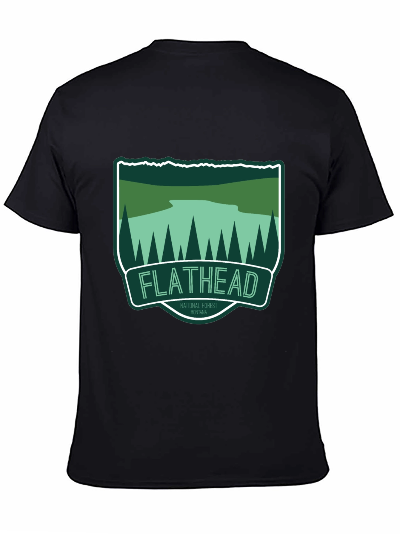 Flathead National Forest Montana T-Shirt