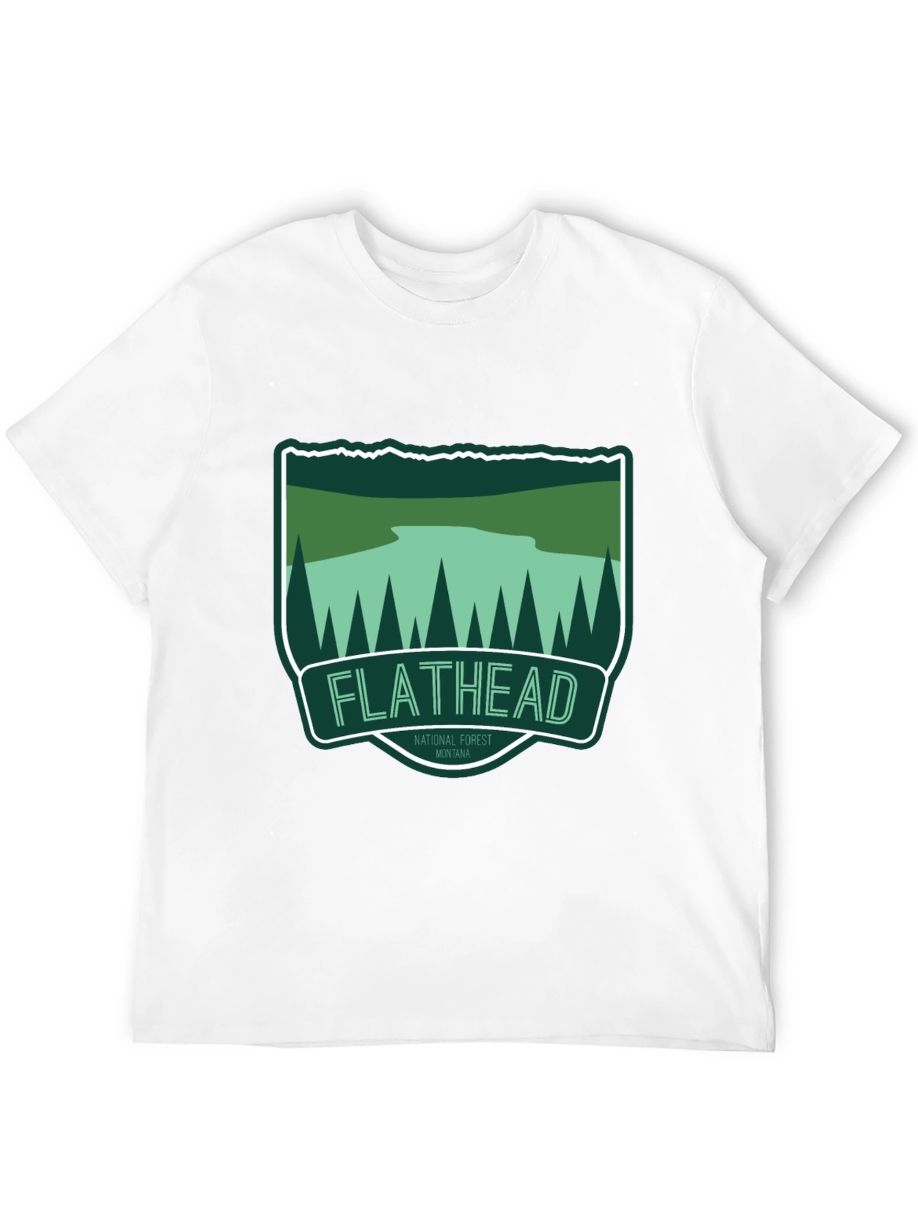 Flathead National Forest Montana T-Shirt