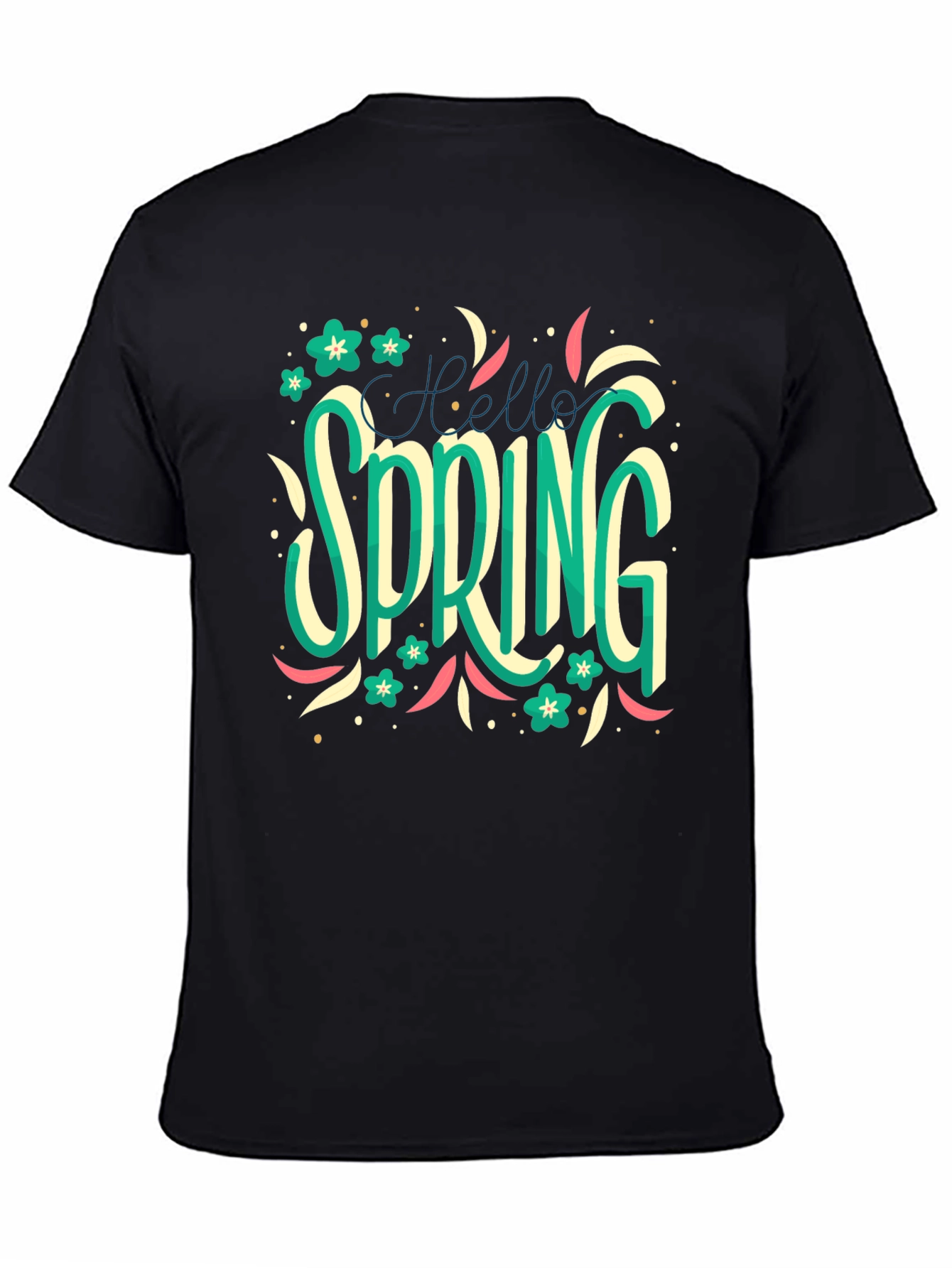 Hello Spring T-Shirt: Floral Season Style