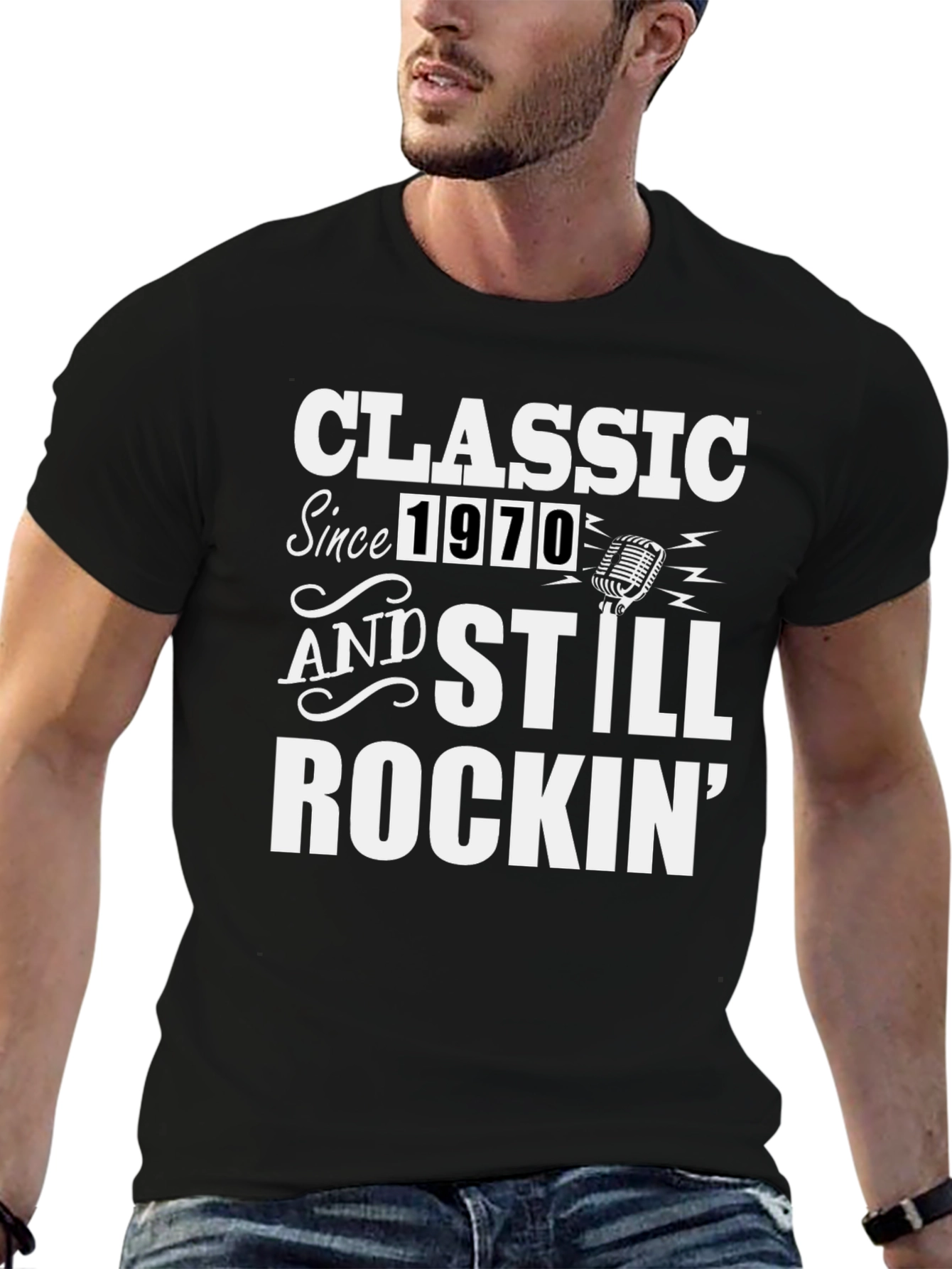 Classic Since 1970 Rocking T-Shirt
