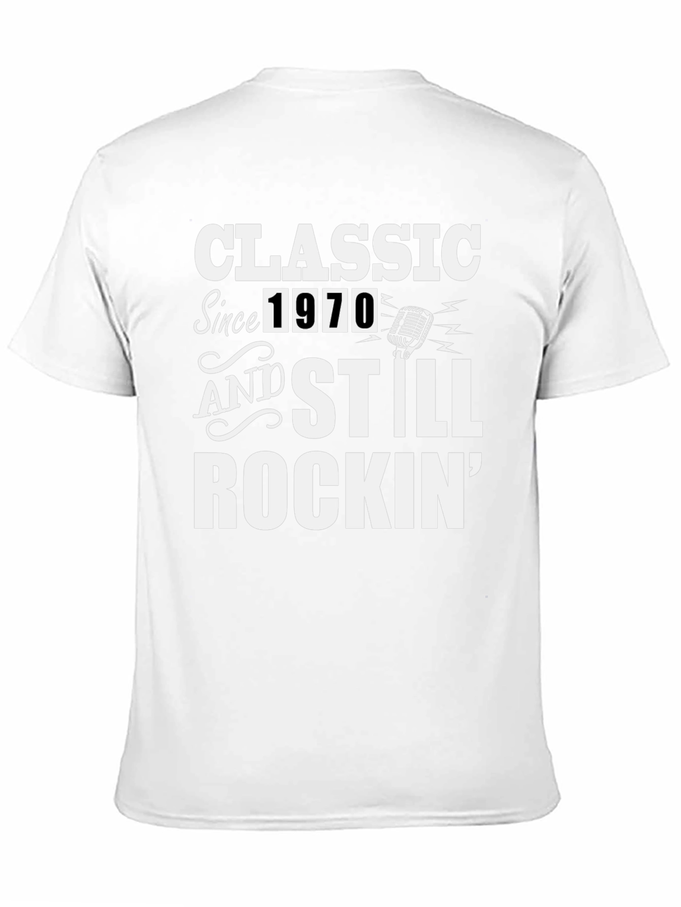 Classic Since 1970 Rocking T-Shirt
