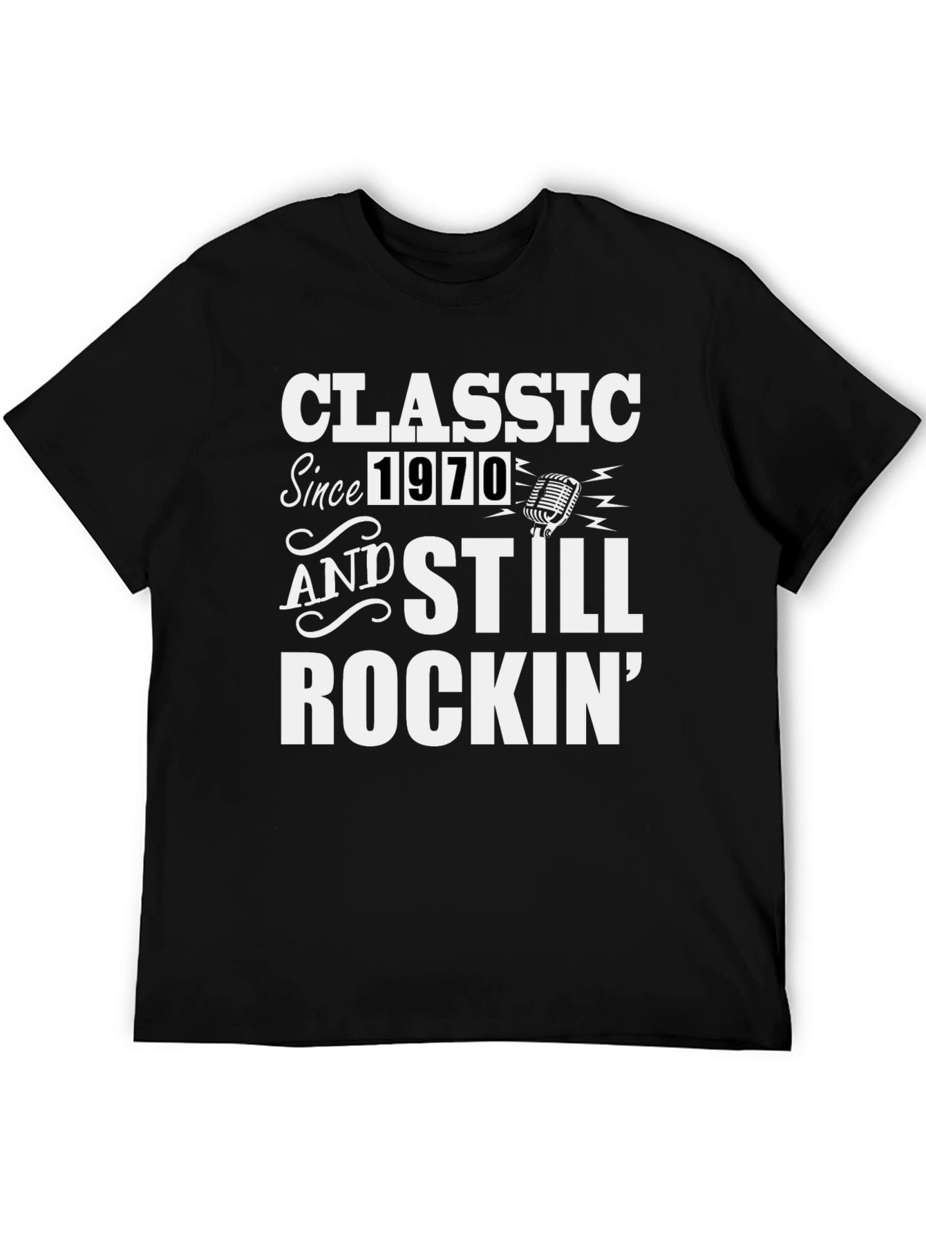 Classic Since 1970 Rocking T-Shirt