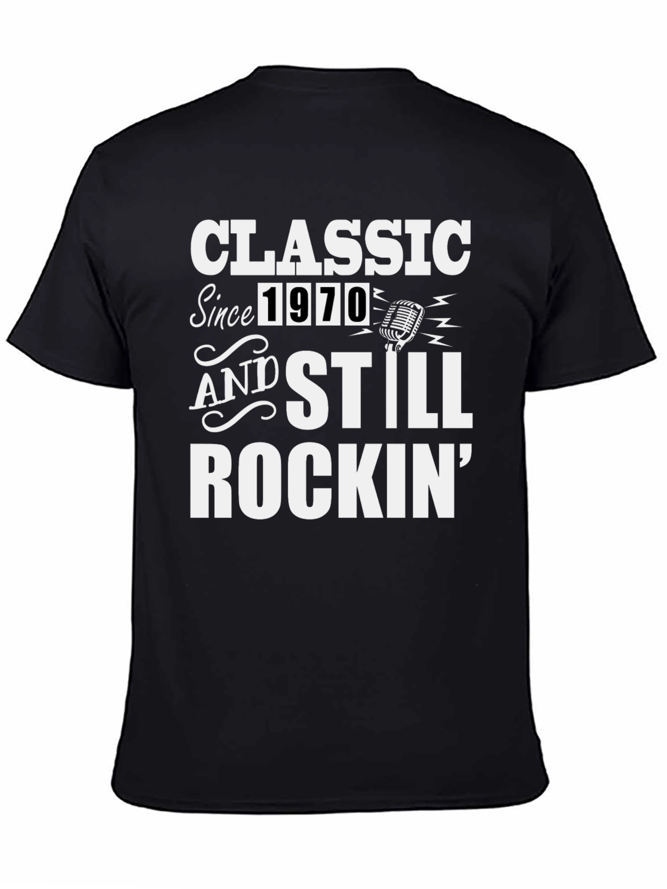 Classic Since 1970 Rocking T-Shirt