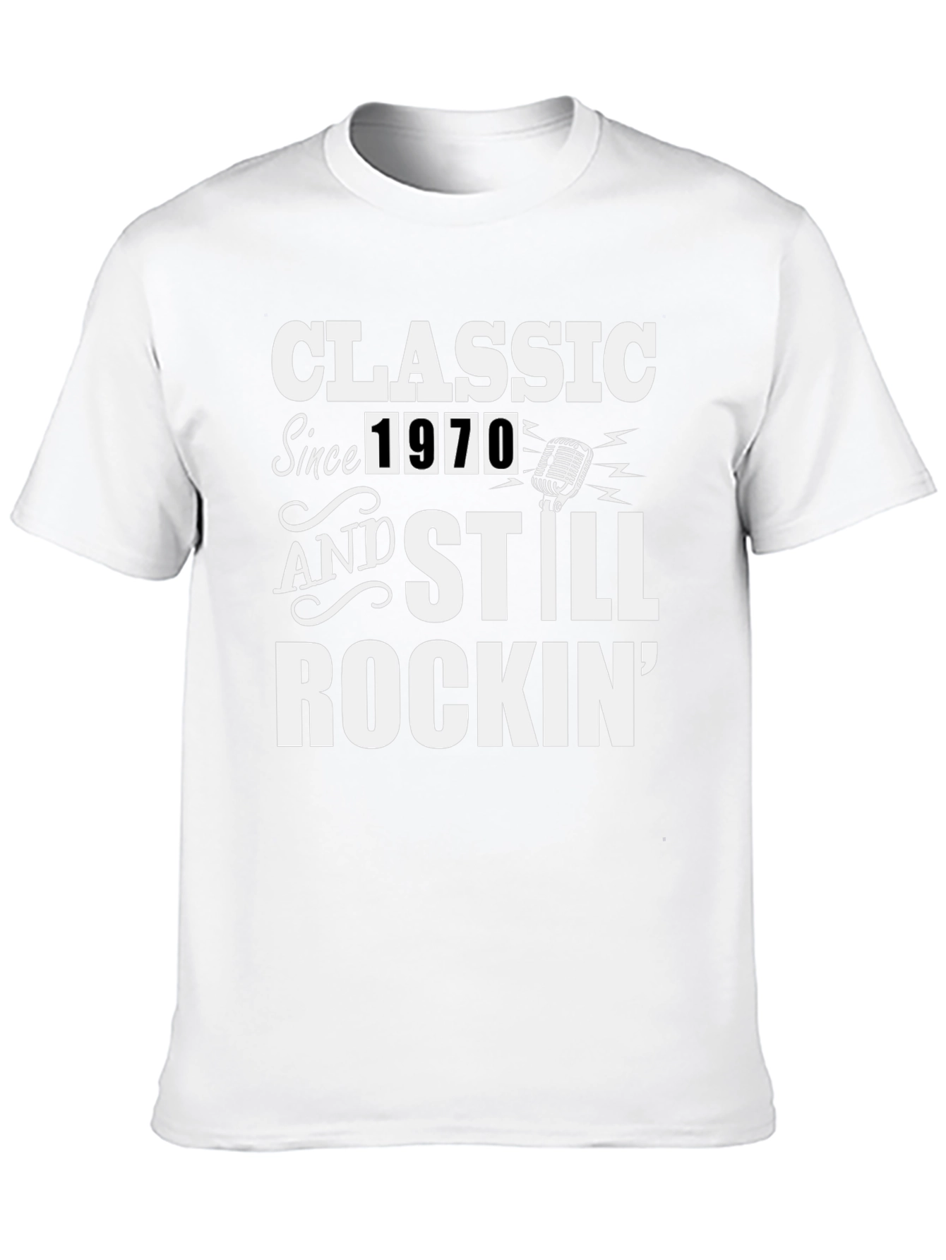 Classic Since 1970 Rocking T-Shirt