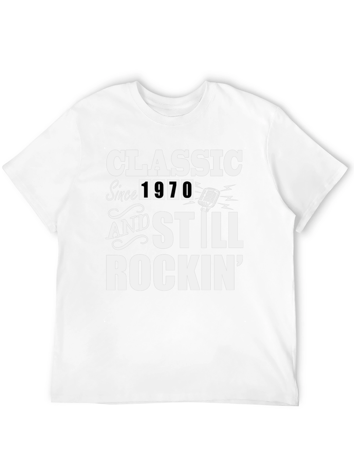 Classic Since 1970 Rocking T-Shirt