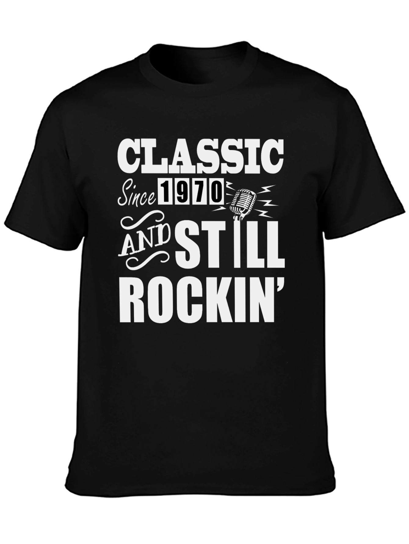 Classic Since 1970 Rocking T-Shirt
