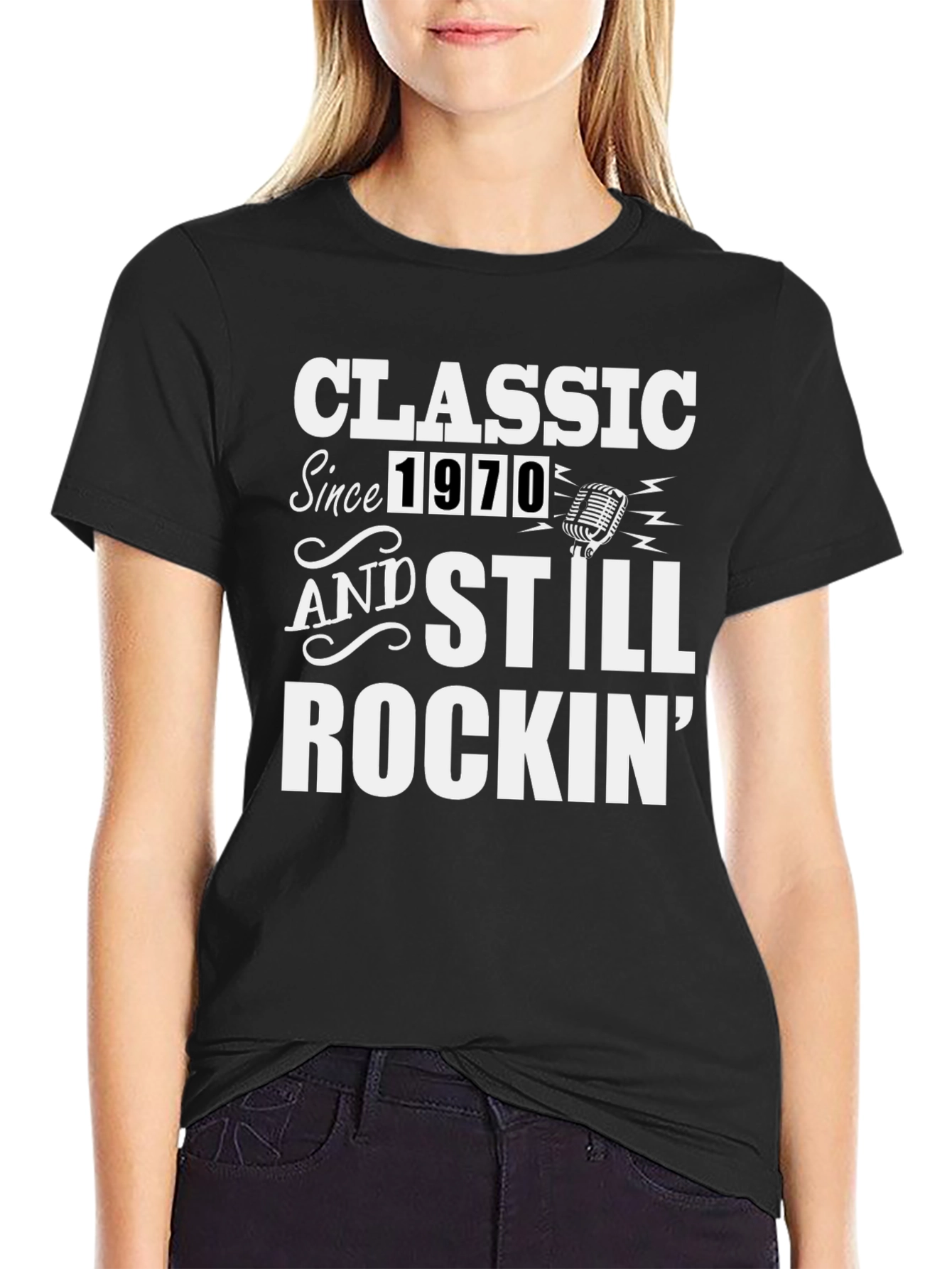 Classic Since 1970 Rocking T-Shirt