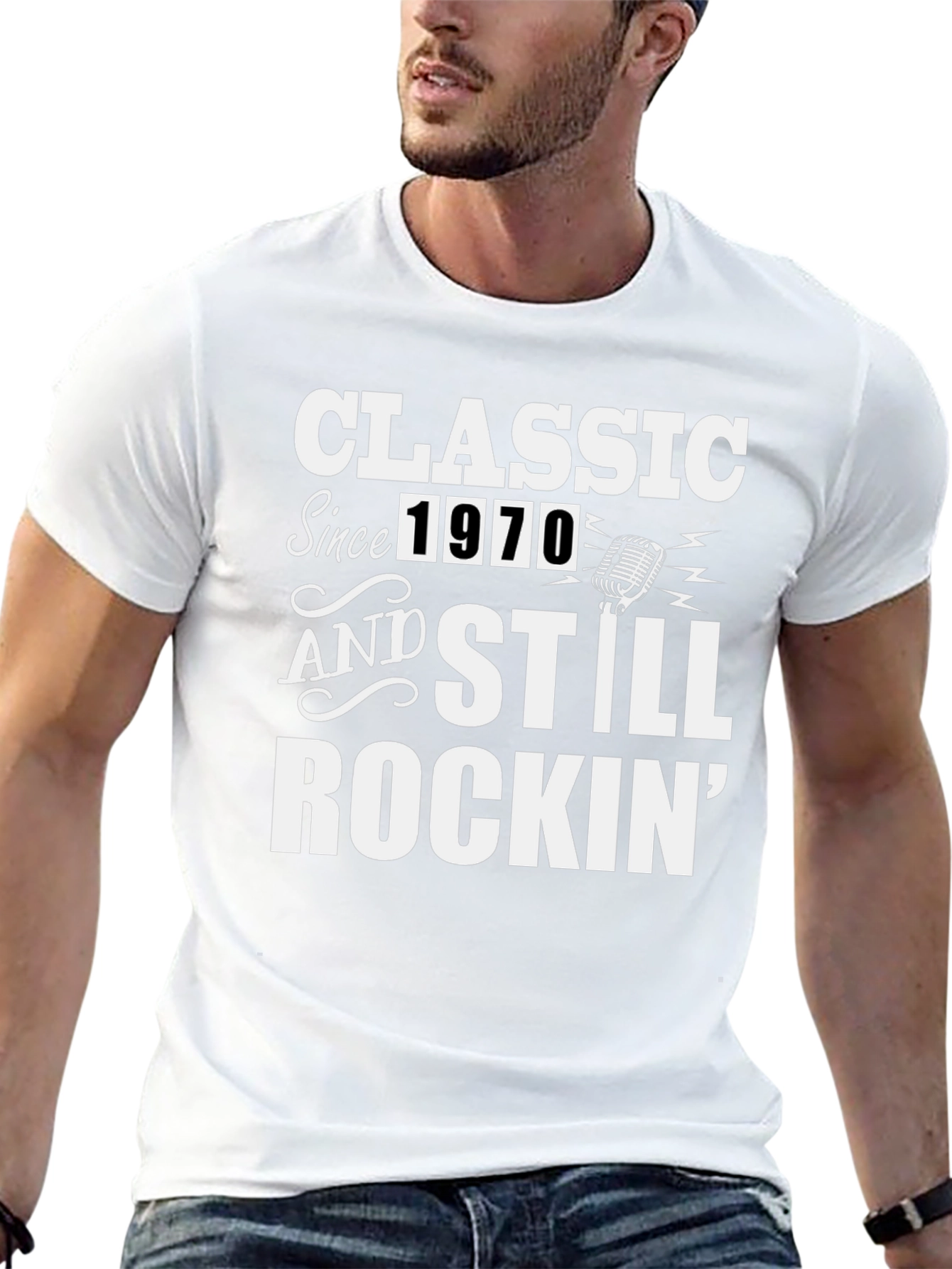Classic Since 1970 Rocking T-Shirt
