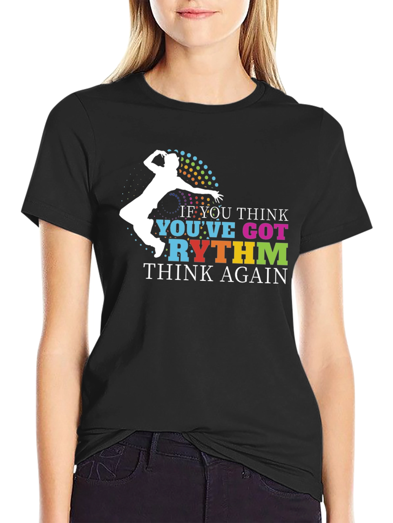 Rhythm Graphic Tee - Funny Dance T-Shirt