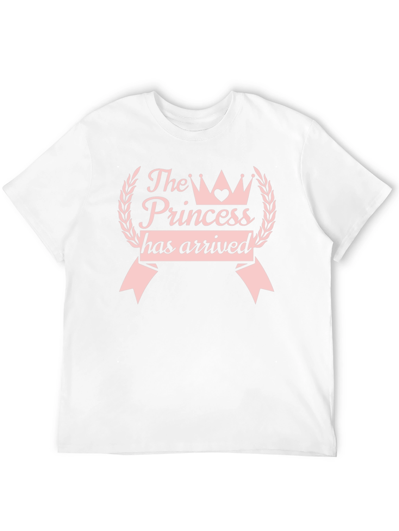 The Princess Has Arrived Black Tee