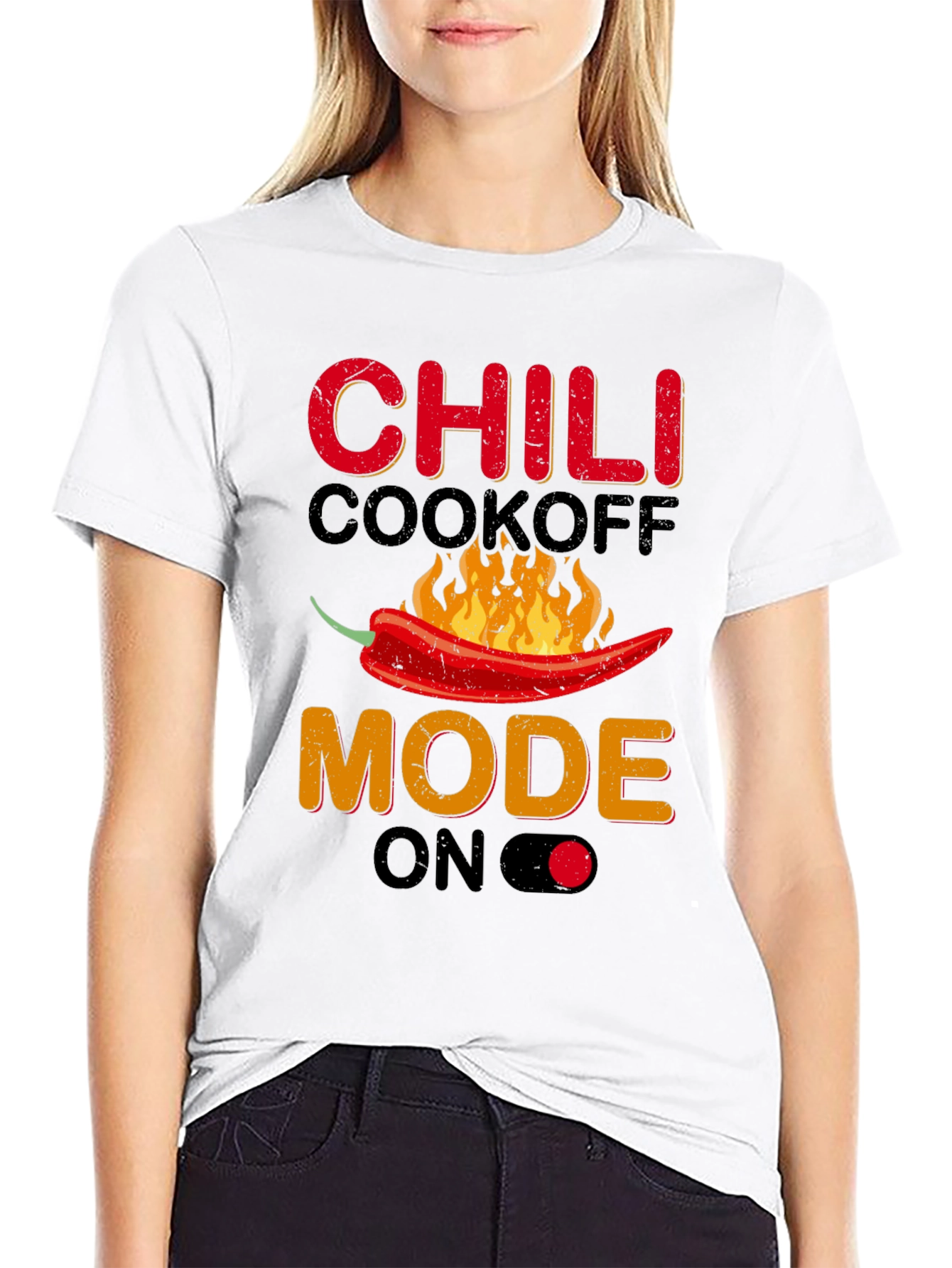 Chili Cookoff Mode On Graphic T-Shirt