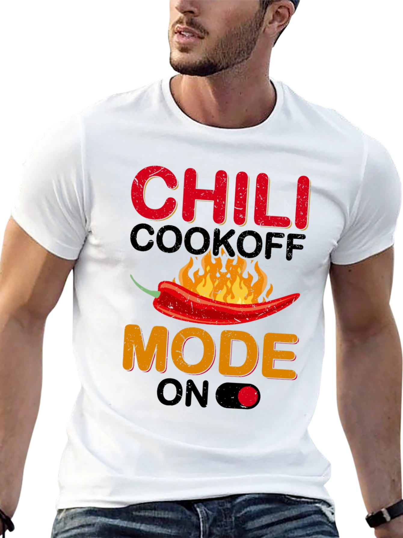 Chili Cookoff Mode On Graphic T-Shirt