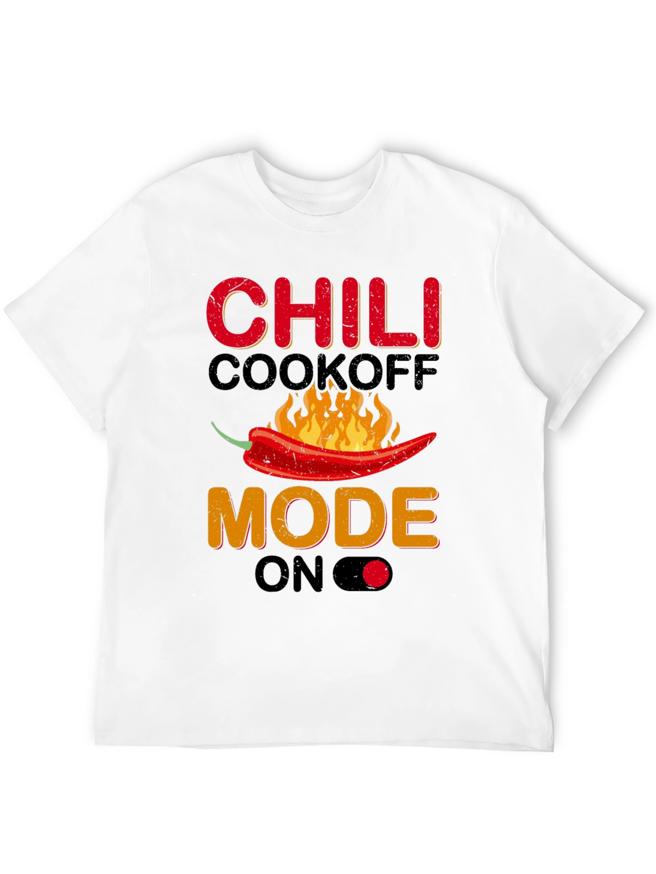 Chili Cookoff Mode On Graphic T-Shirt