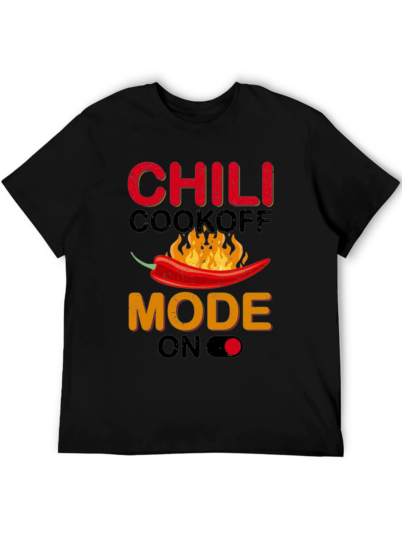 Chili Cookoff Mode On Graphic T-Shirt