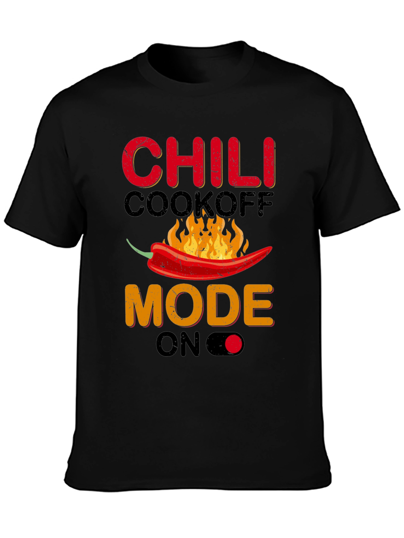 Chili Cookoff Mode On Graphic T-Shirt