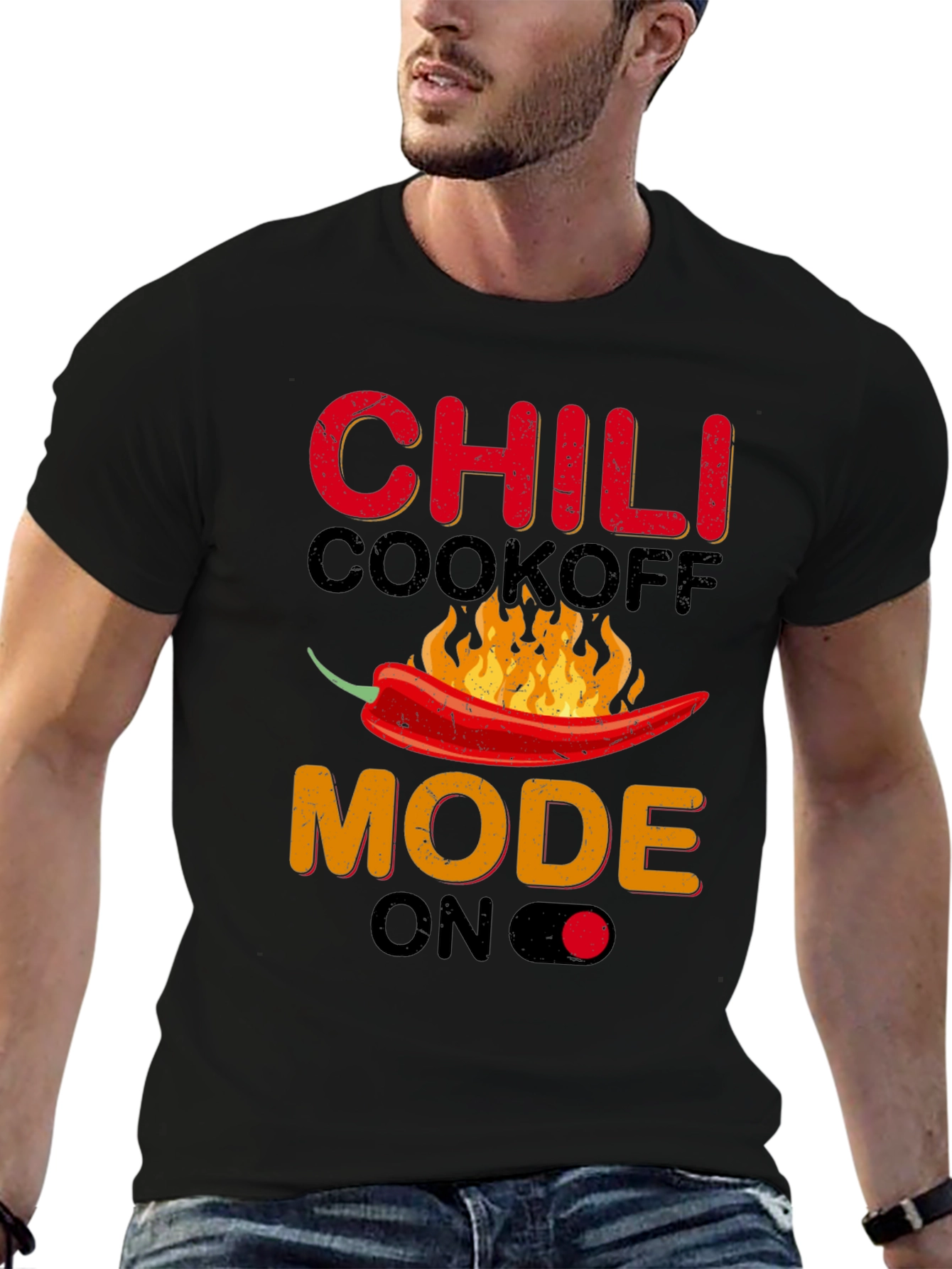 Chili Cookoff Mode On Graphic T-Shirt