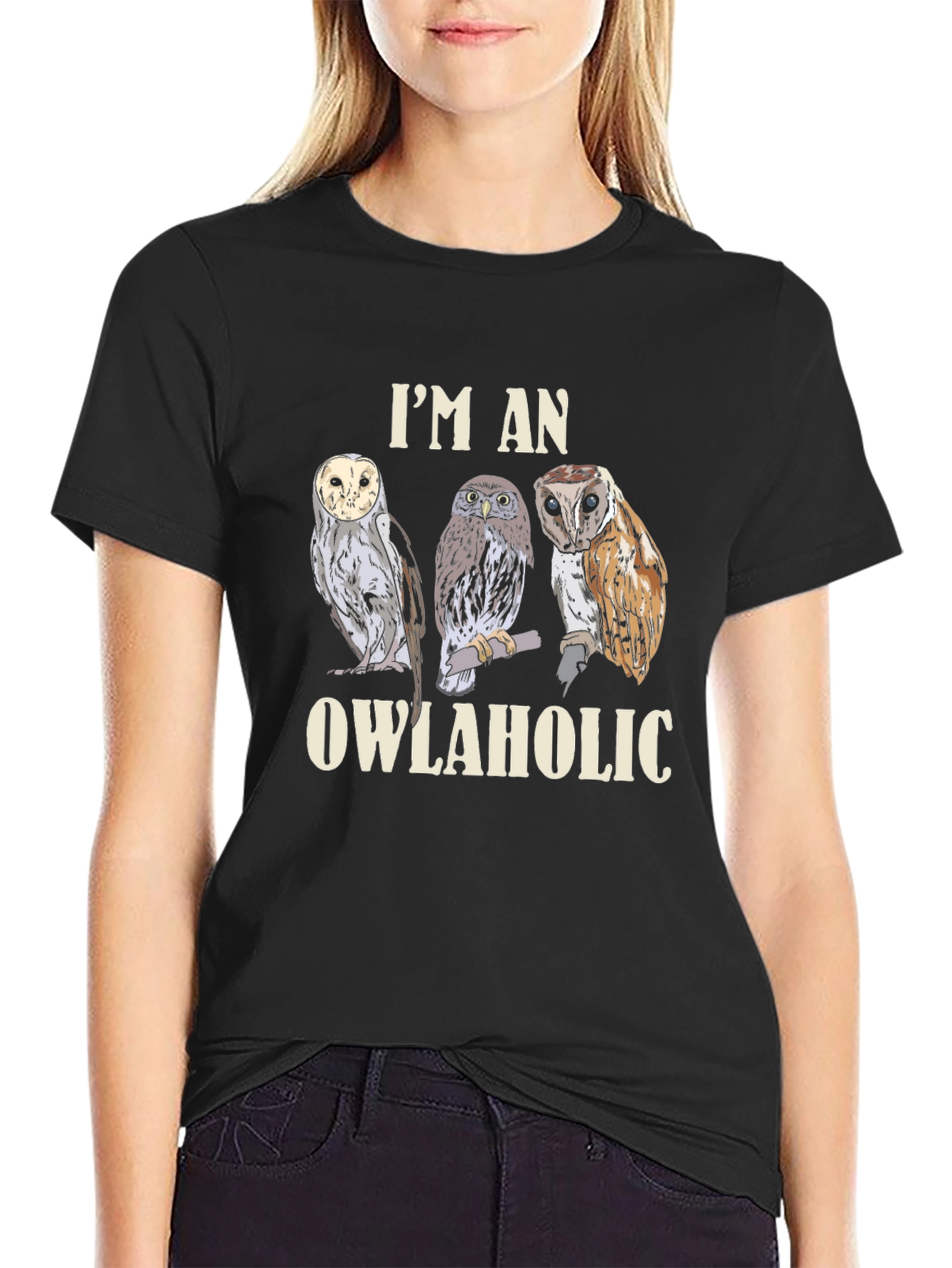 Im an Owlaholic Graphic T-Shirt