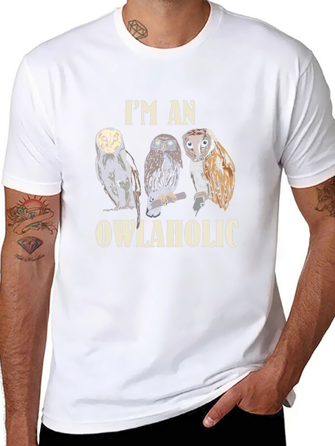 Im an Owlaholic Graphic T-Shirt
