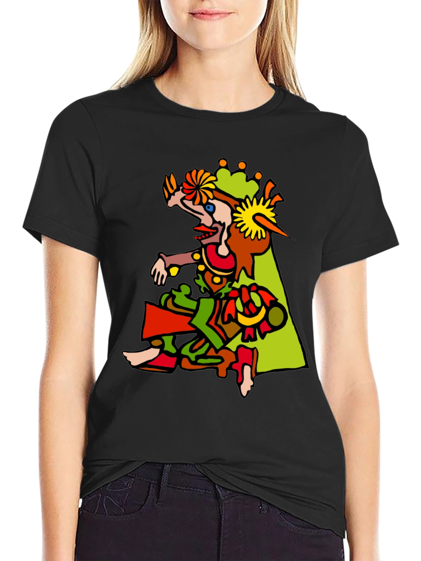 Abstract Art Graphic Tee - Unique Design