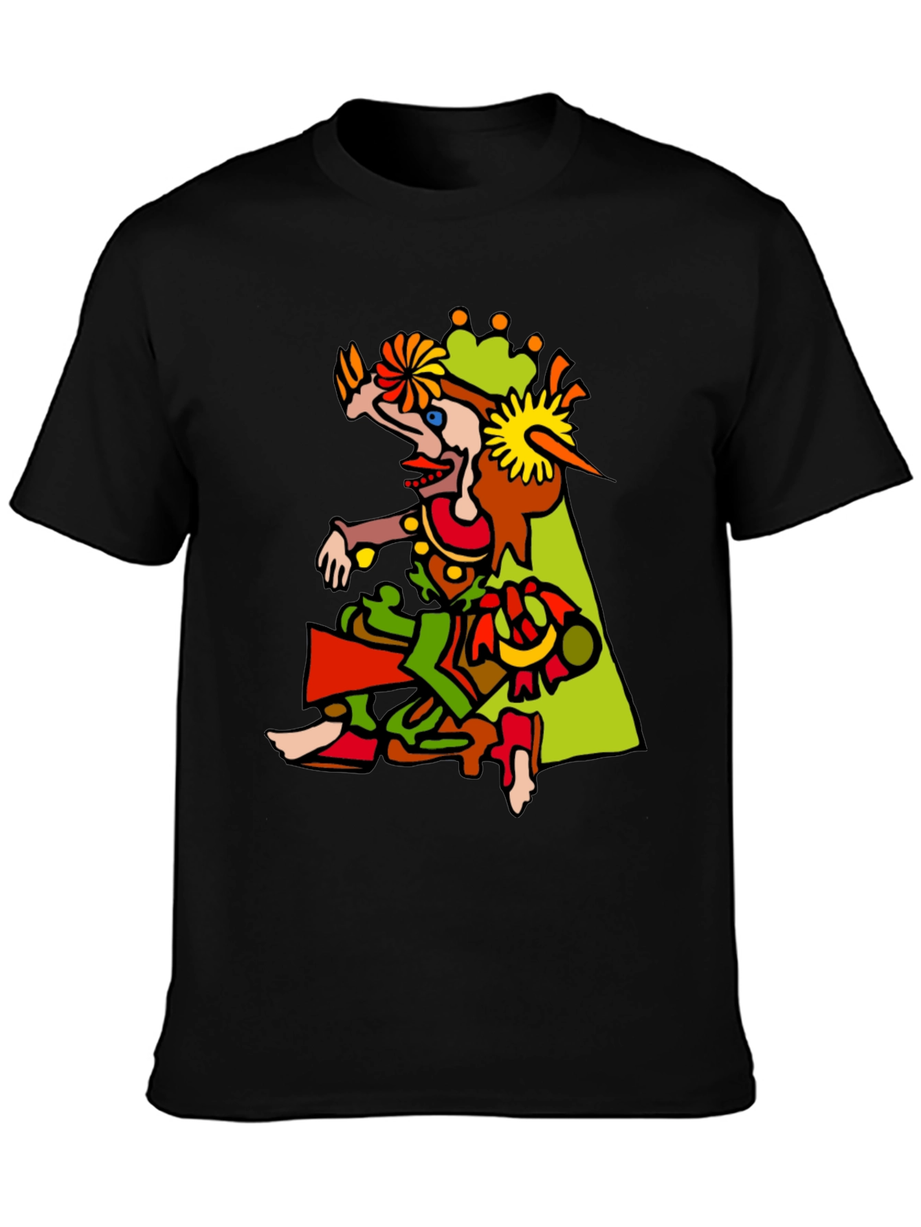 Abstract Art Graphic Tee - Unique Design