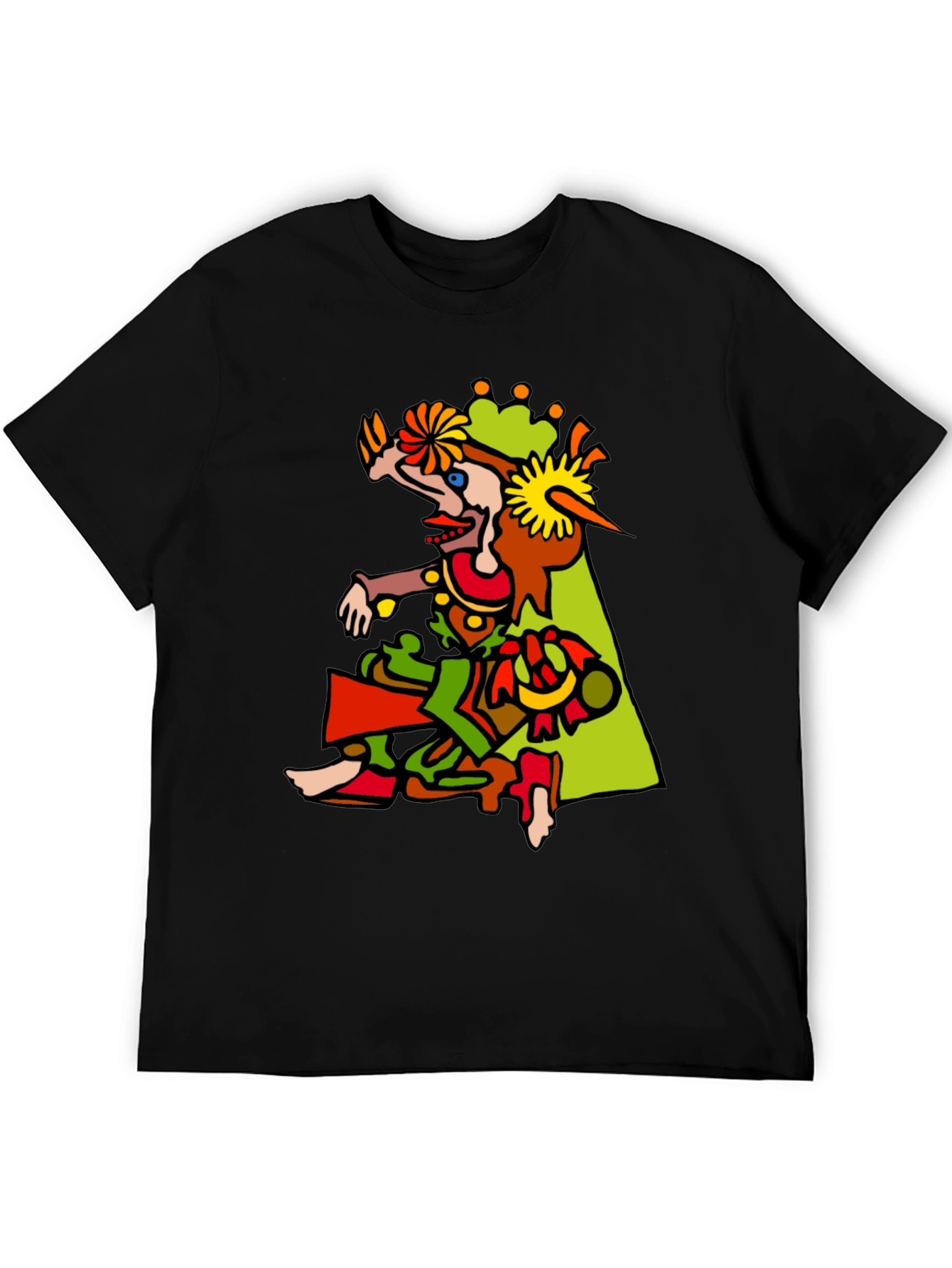 Abstract Art Graphic Tee - Unique Design