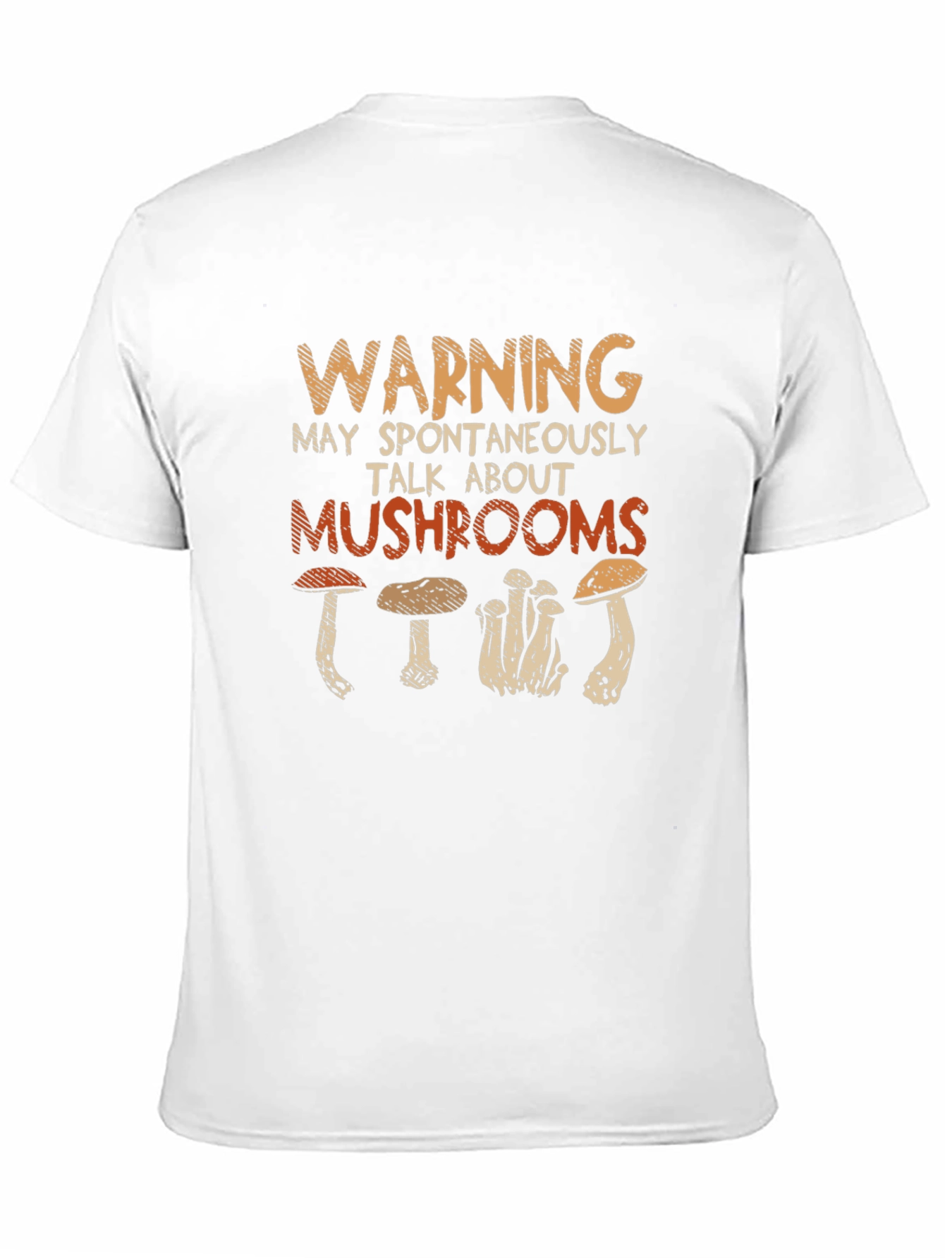 Mushroom Lovers Warning T-Shirt
