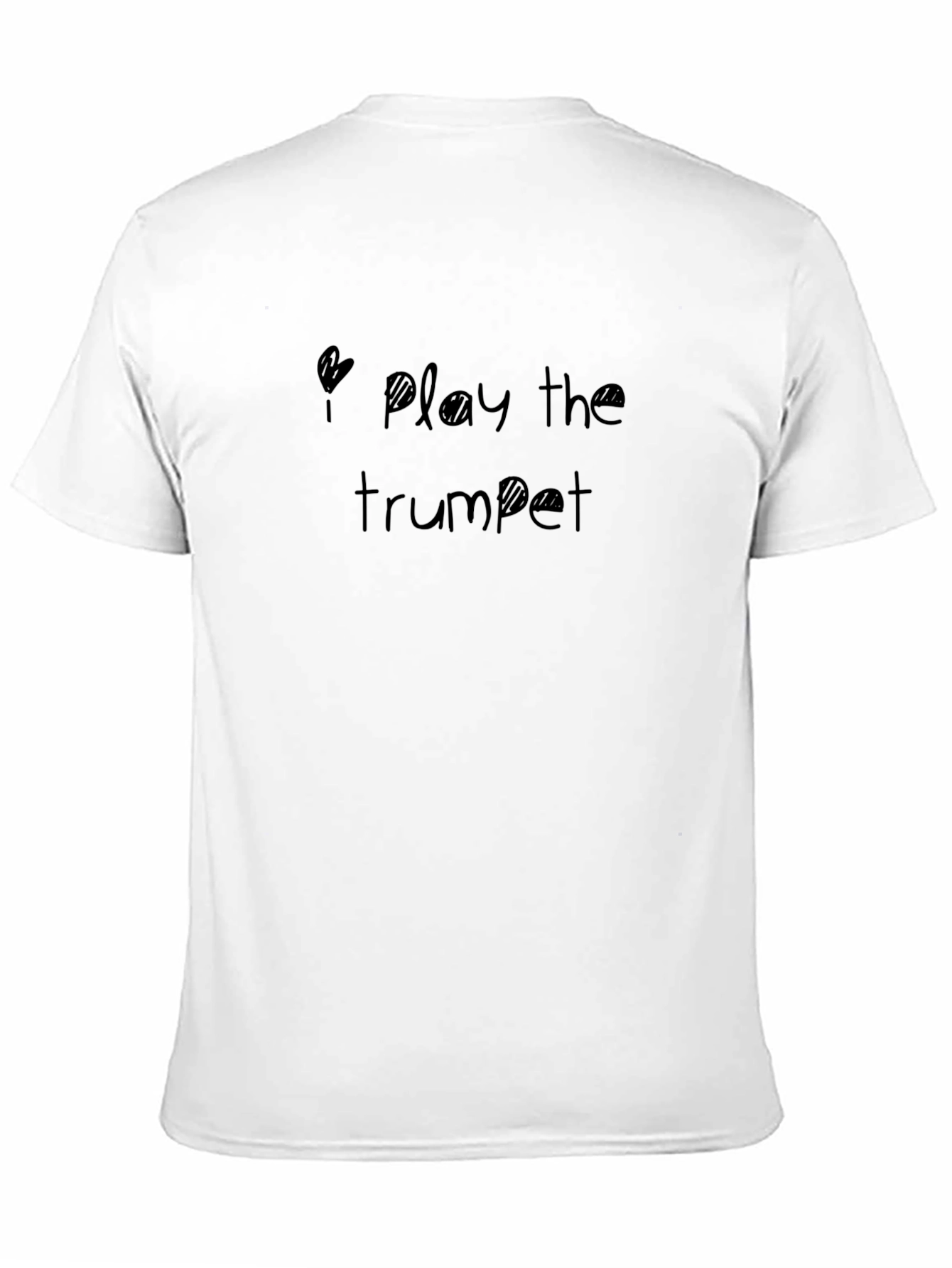 I Play the Trumpet Black T-Shirt