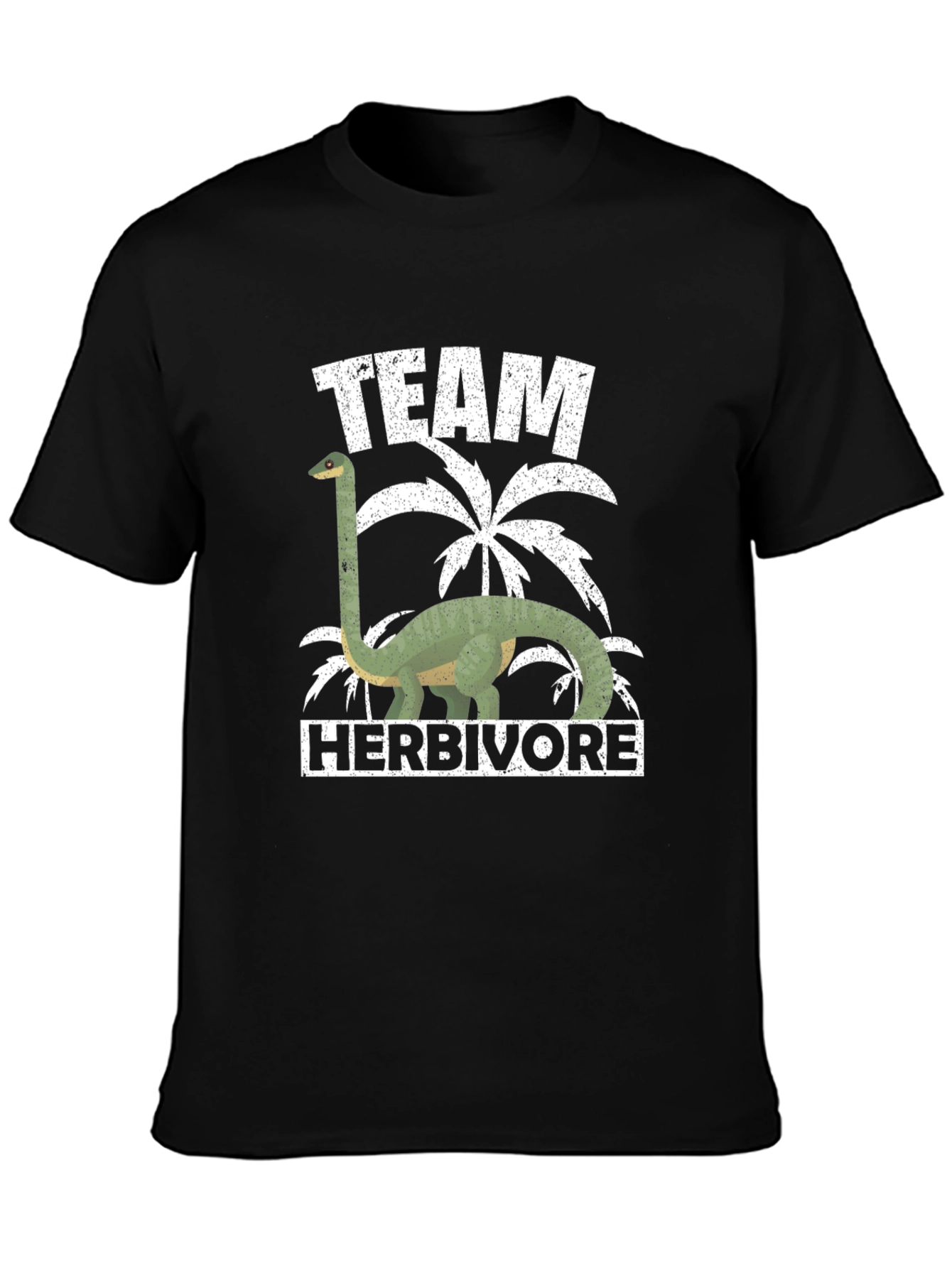 Team Herbivore Dinosaur Graphic T-Shirt