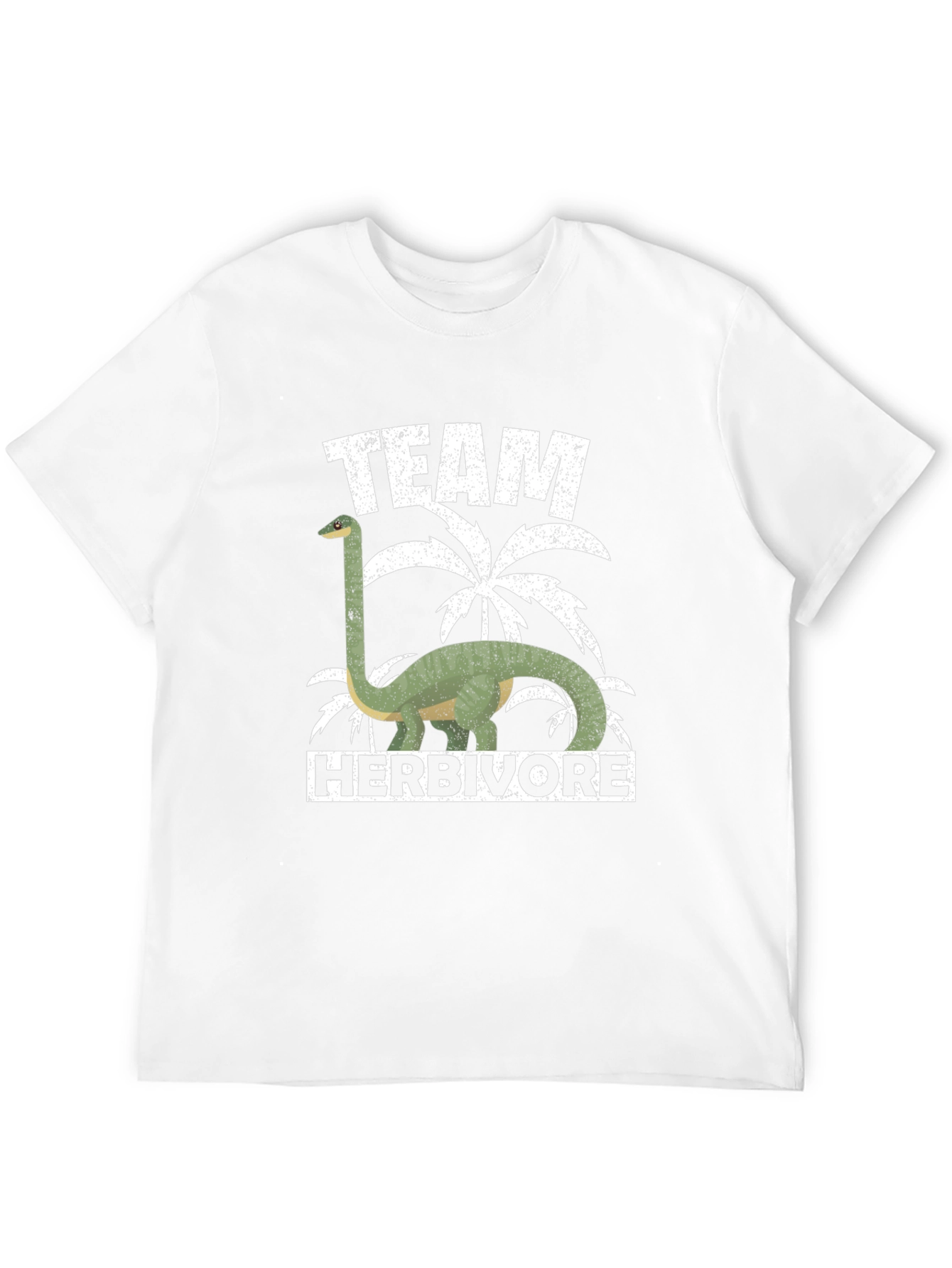 Team Herbivore Dinosaur Graphic T-Shirt