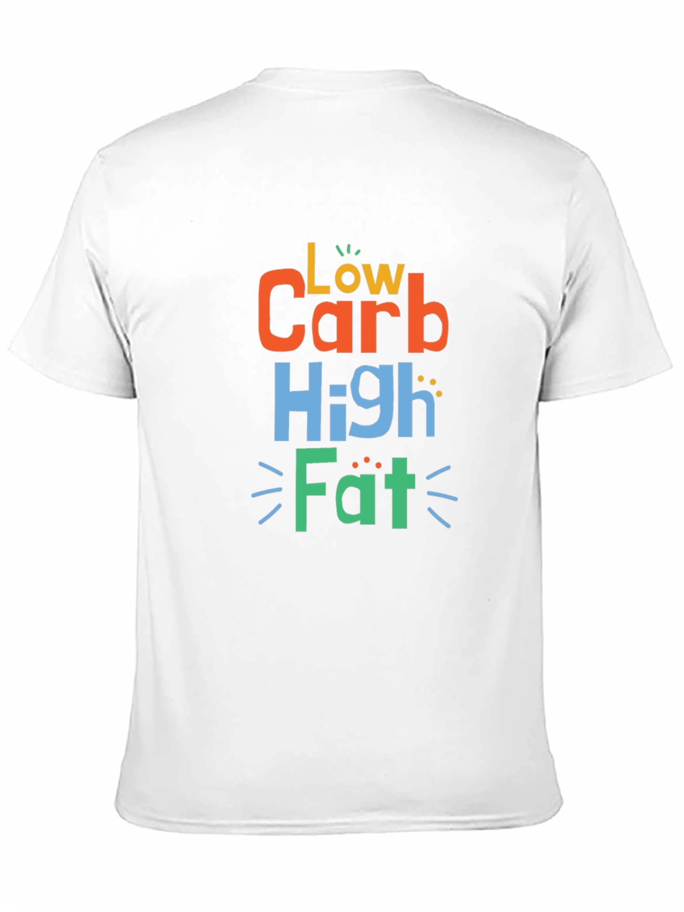 Low Carb High Fat Graphic T-Shirt