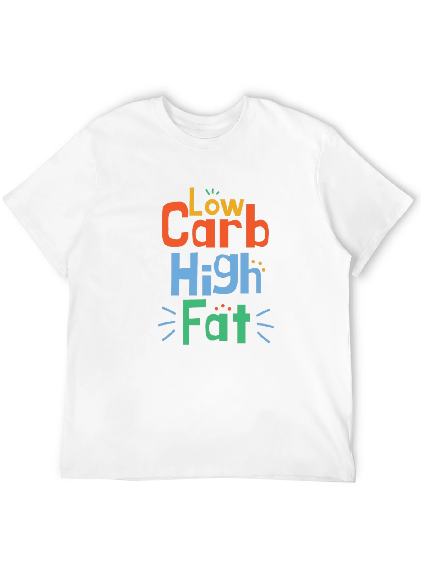 Low Carb High Fat Graphic T-Shirt
