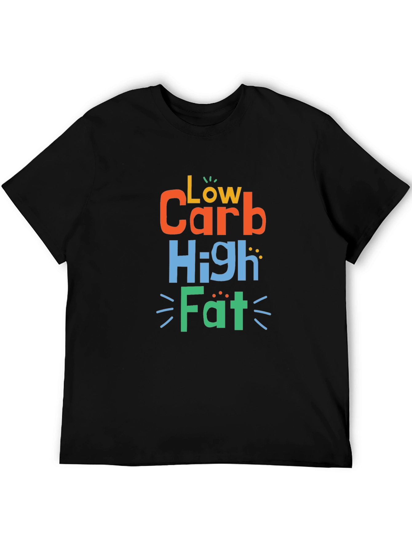 Low Carb High Fat Graphic T-Shirt