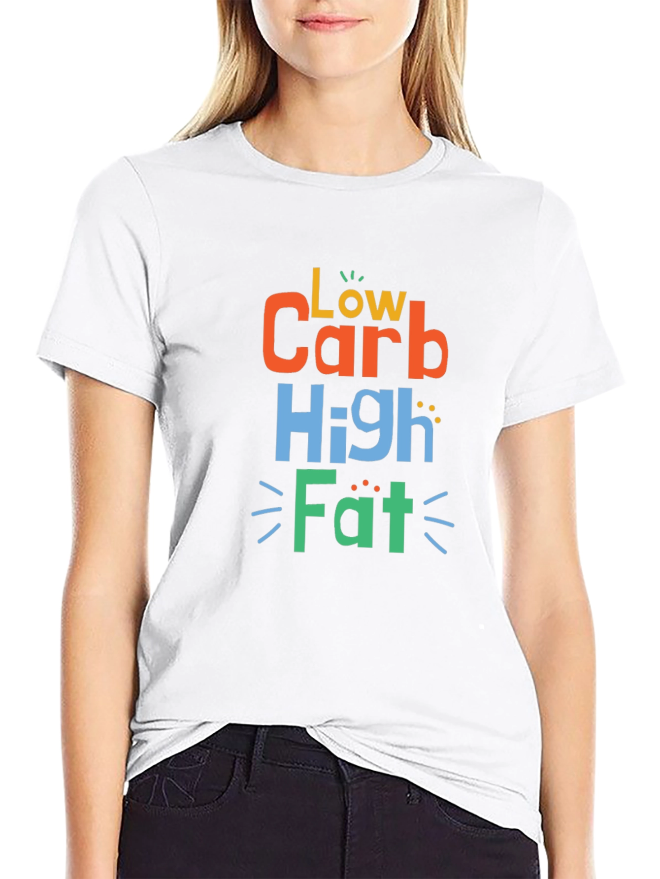Low Carb High Fat Graphic T-Shirt