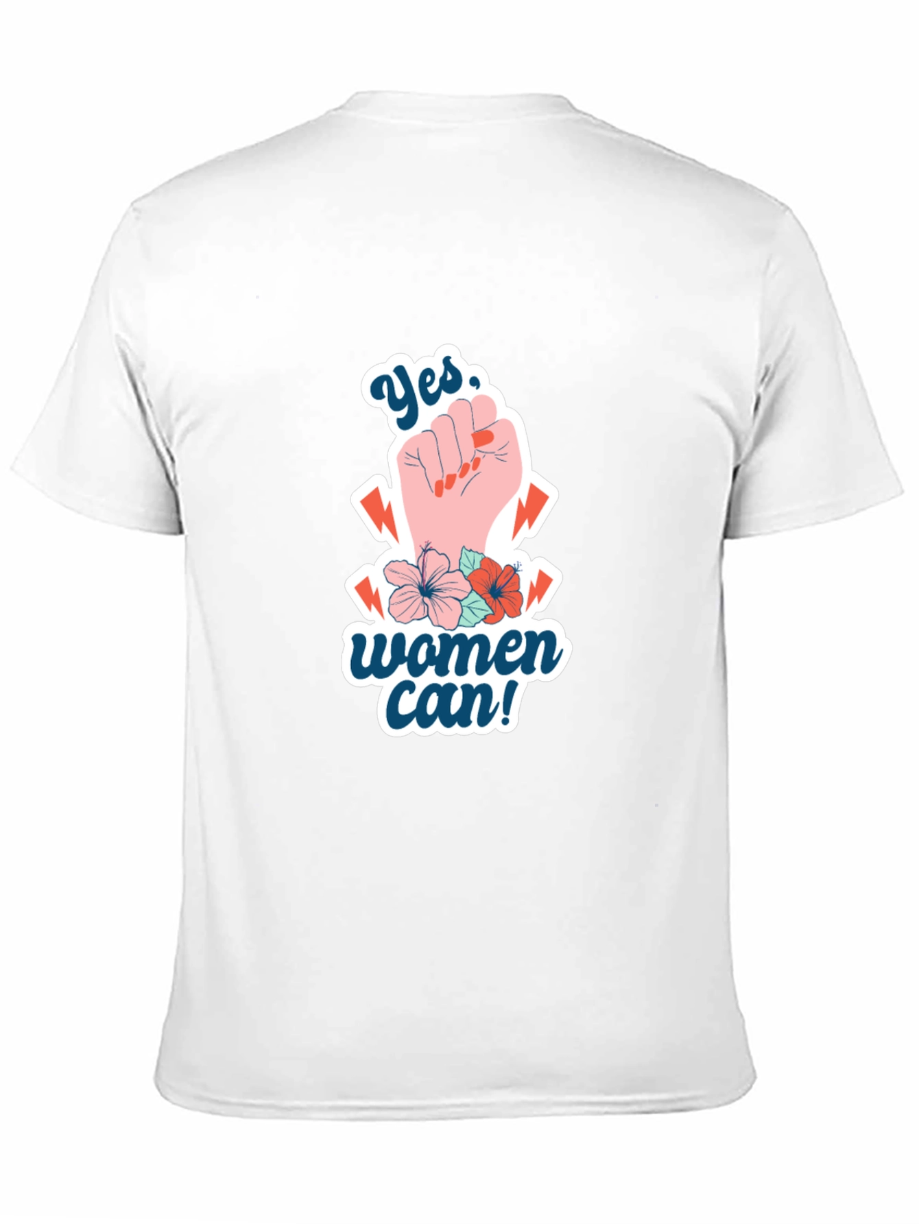 Empowered Womens T-Shirt - Yes Women Can!