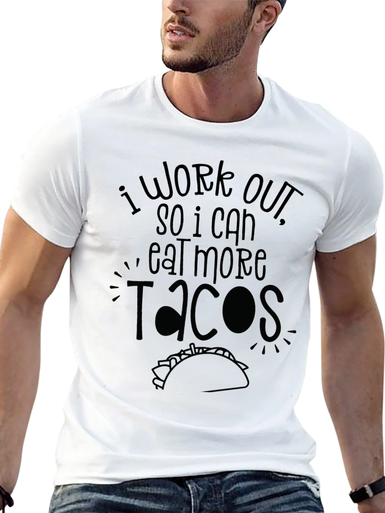 Funny Workout Taco T-Shirt