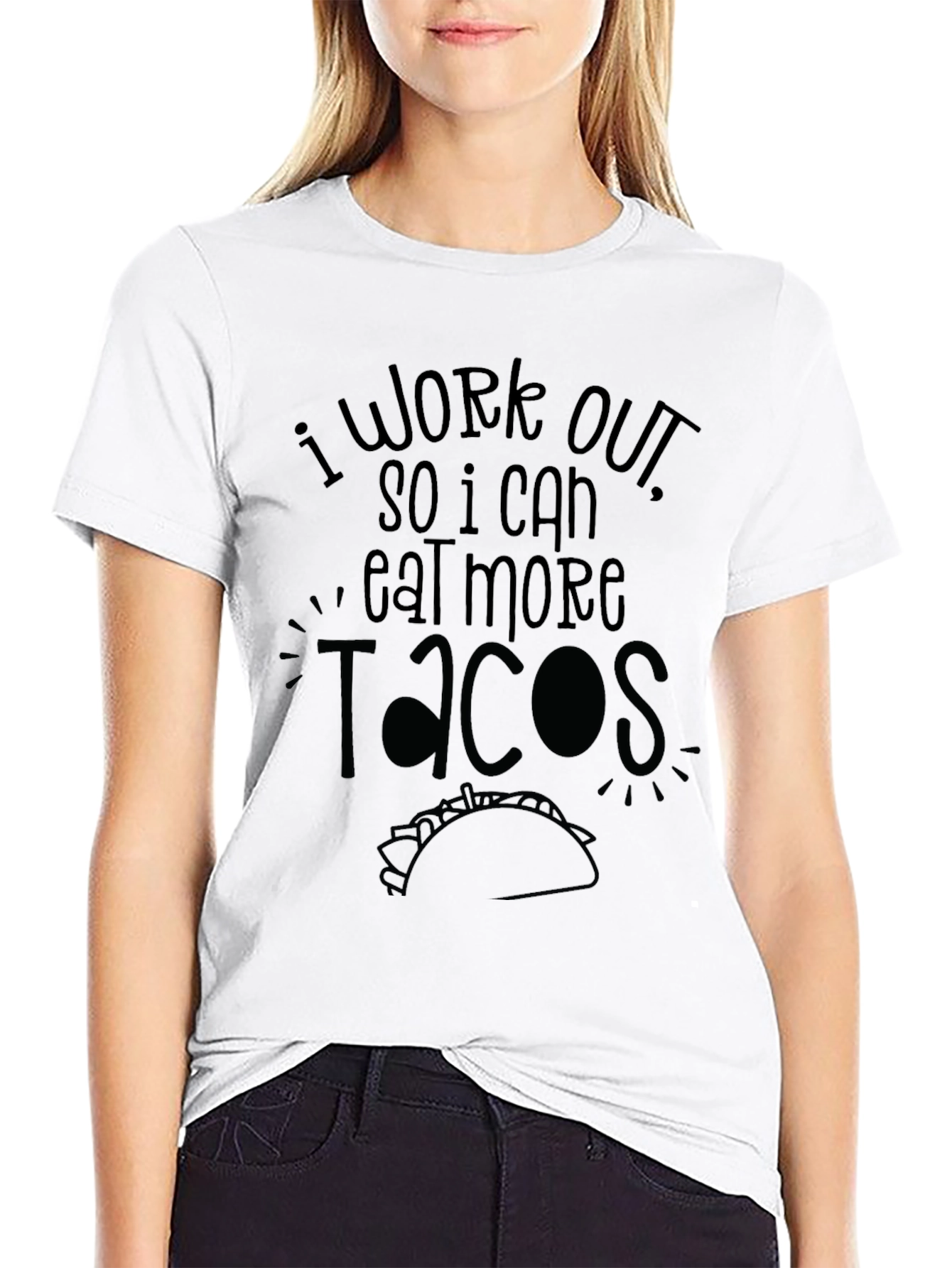Funny Workout Taco T-Shirt