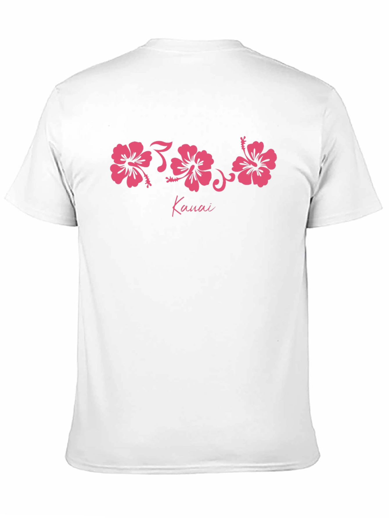 Kauai Hibiscus Black T-Shirt