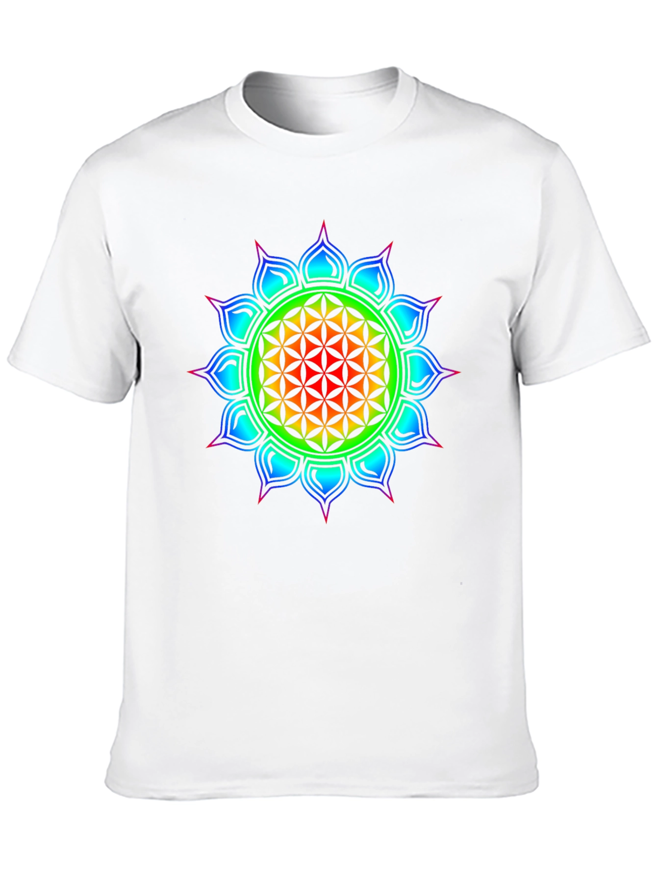 Flower of Life Mandala Graphic Tee