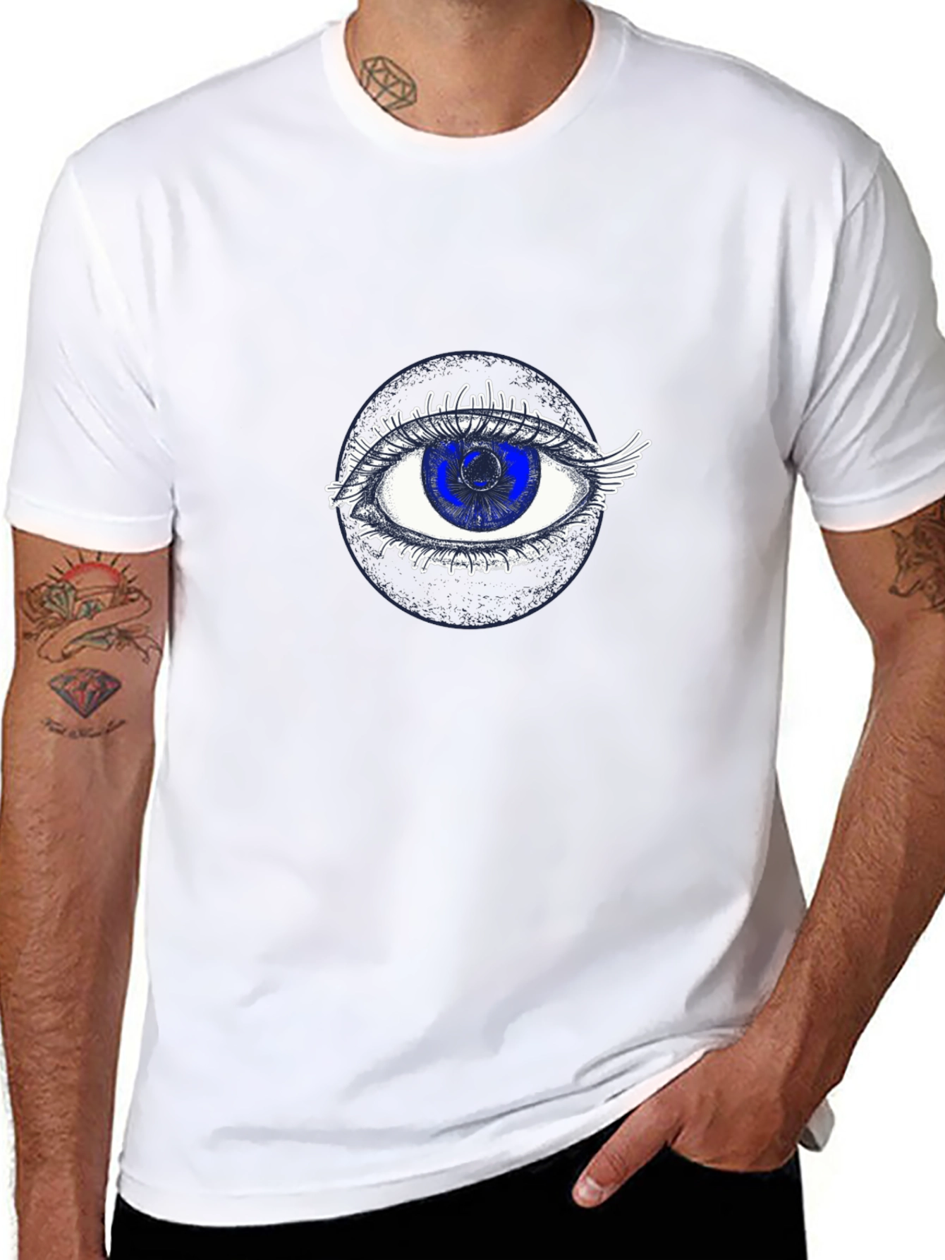 Eye Graphic Tee - Bold Vision Statement